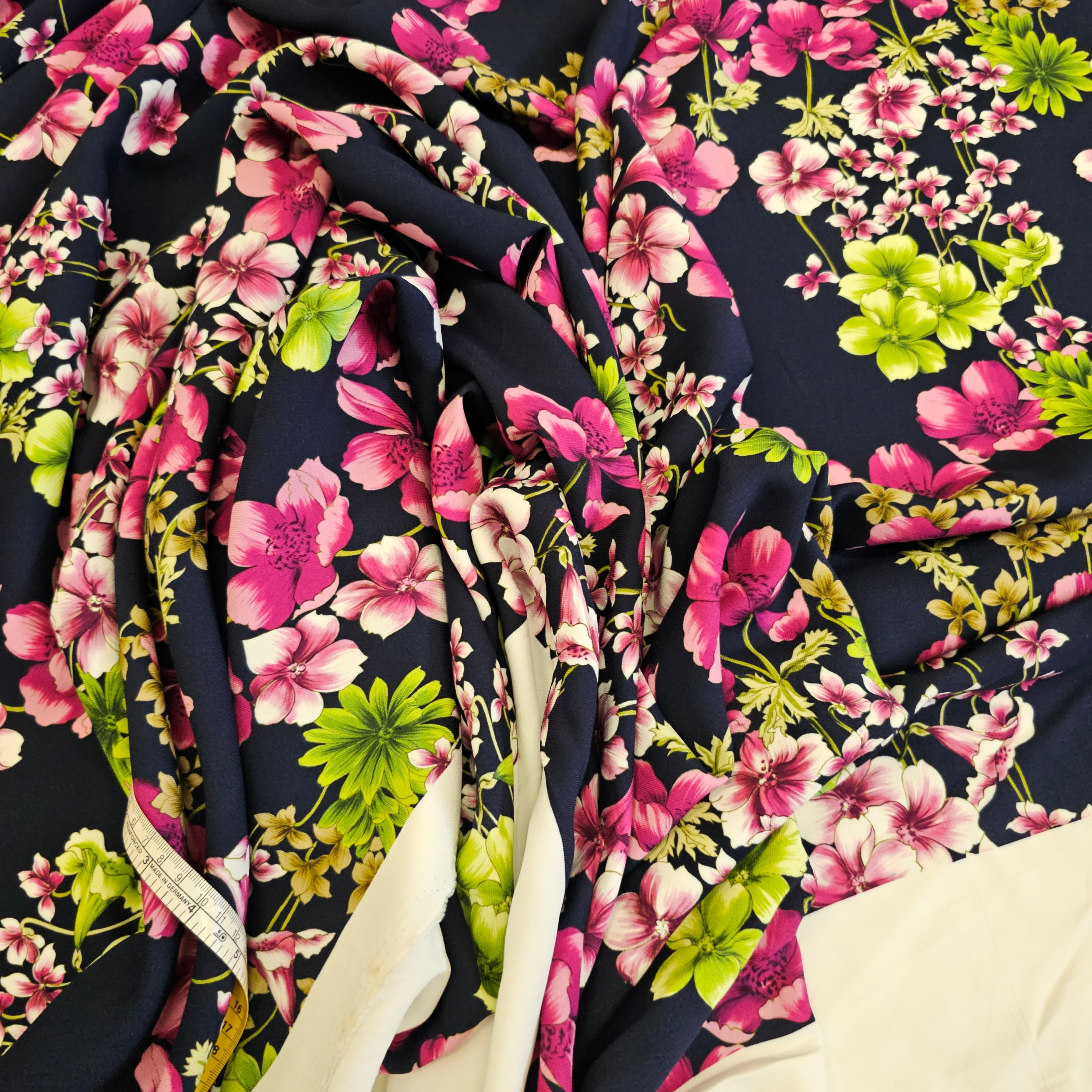 Quick Its The Florals Again - Viscose