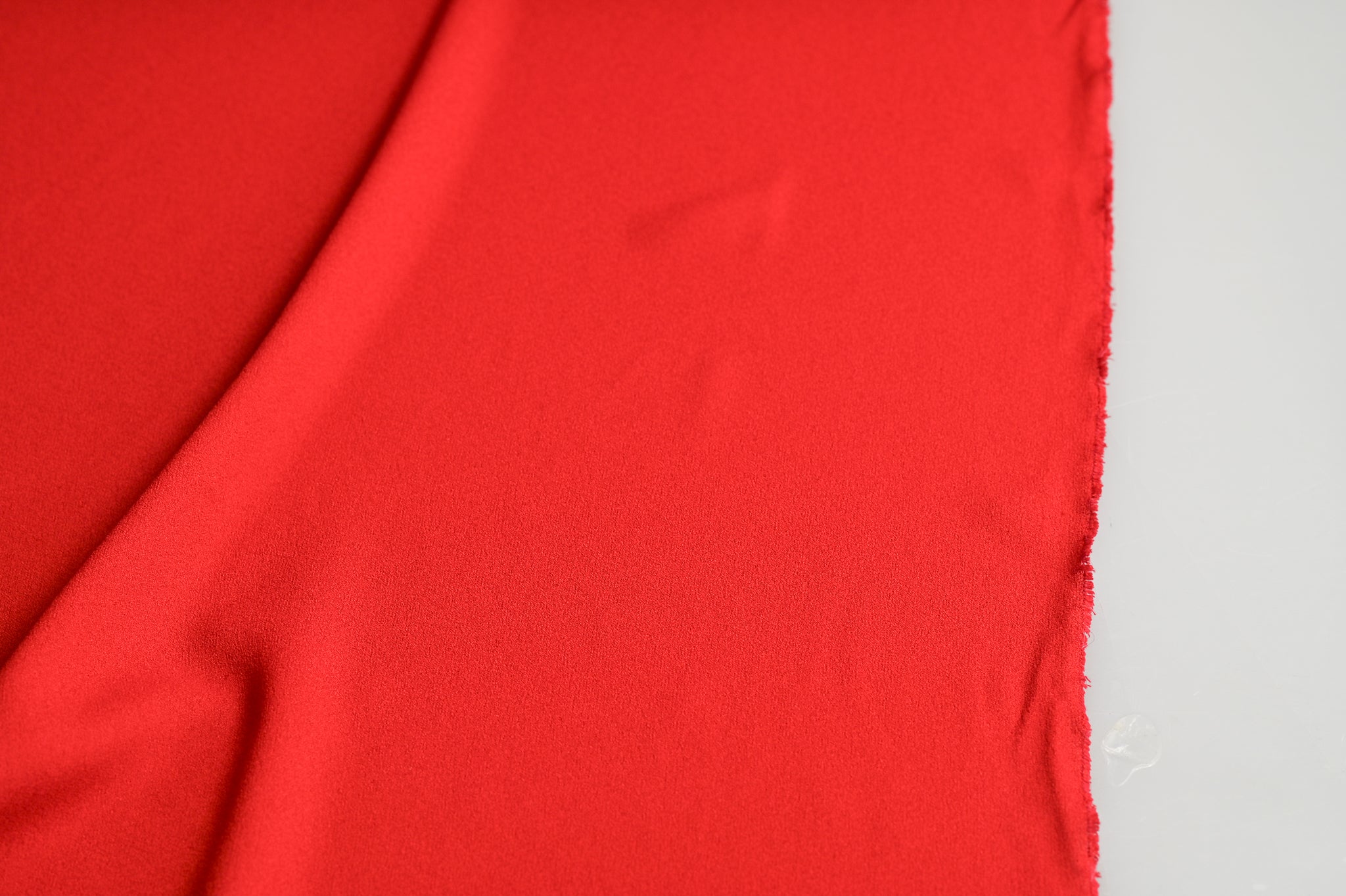 Red of My Heart - Silk Viscose Crepe