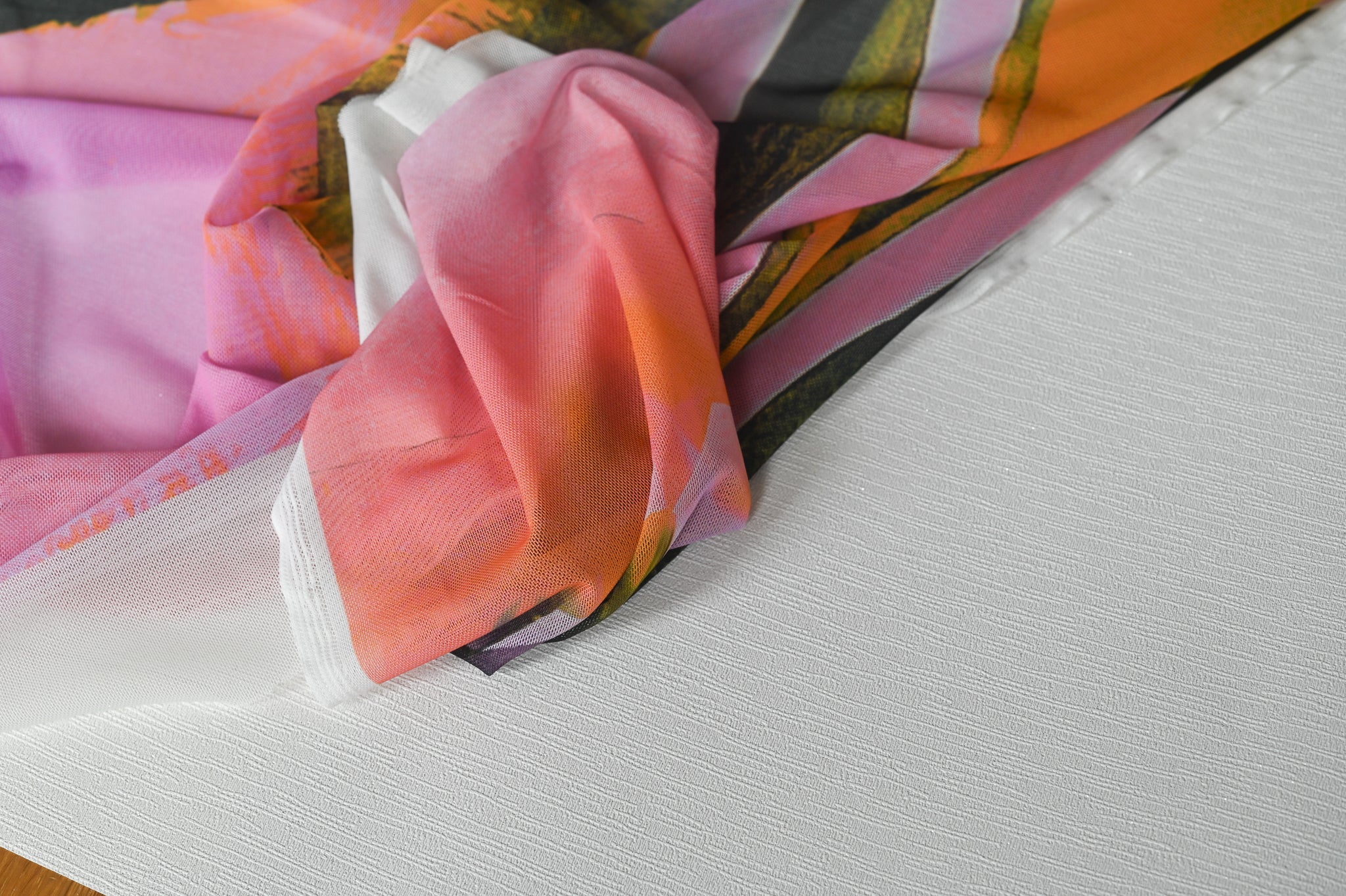 The Beauty Of Pink - Polyester Stretch Mesh