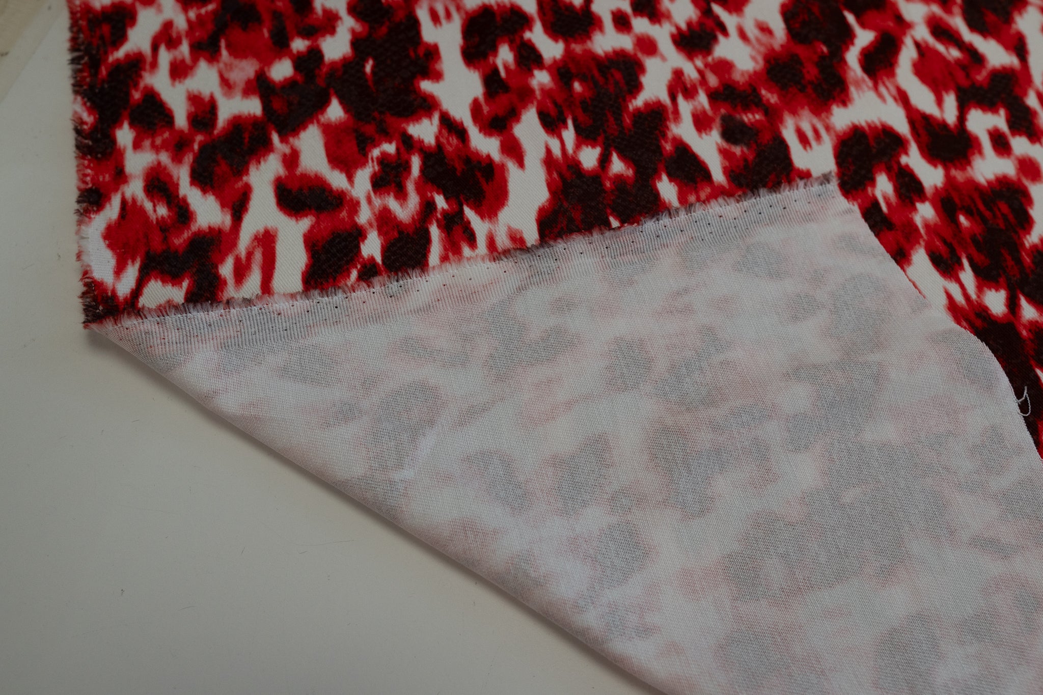 REMNANT - Red Spotted Here - Cotton (2.60mts at £55)