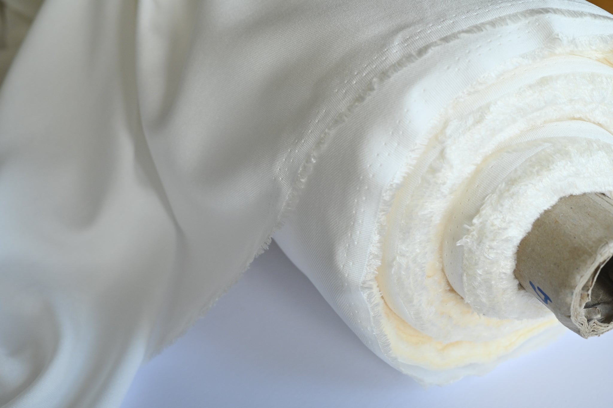 Swimming In A Sea Of White - Viscose Twill