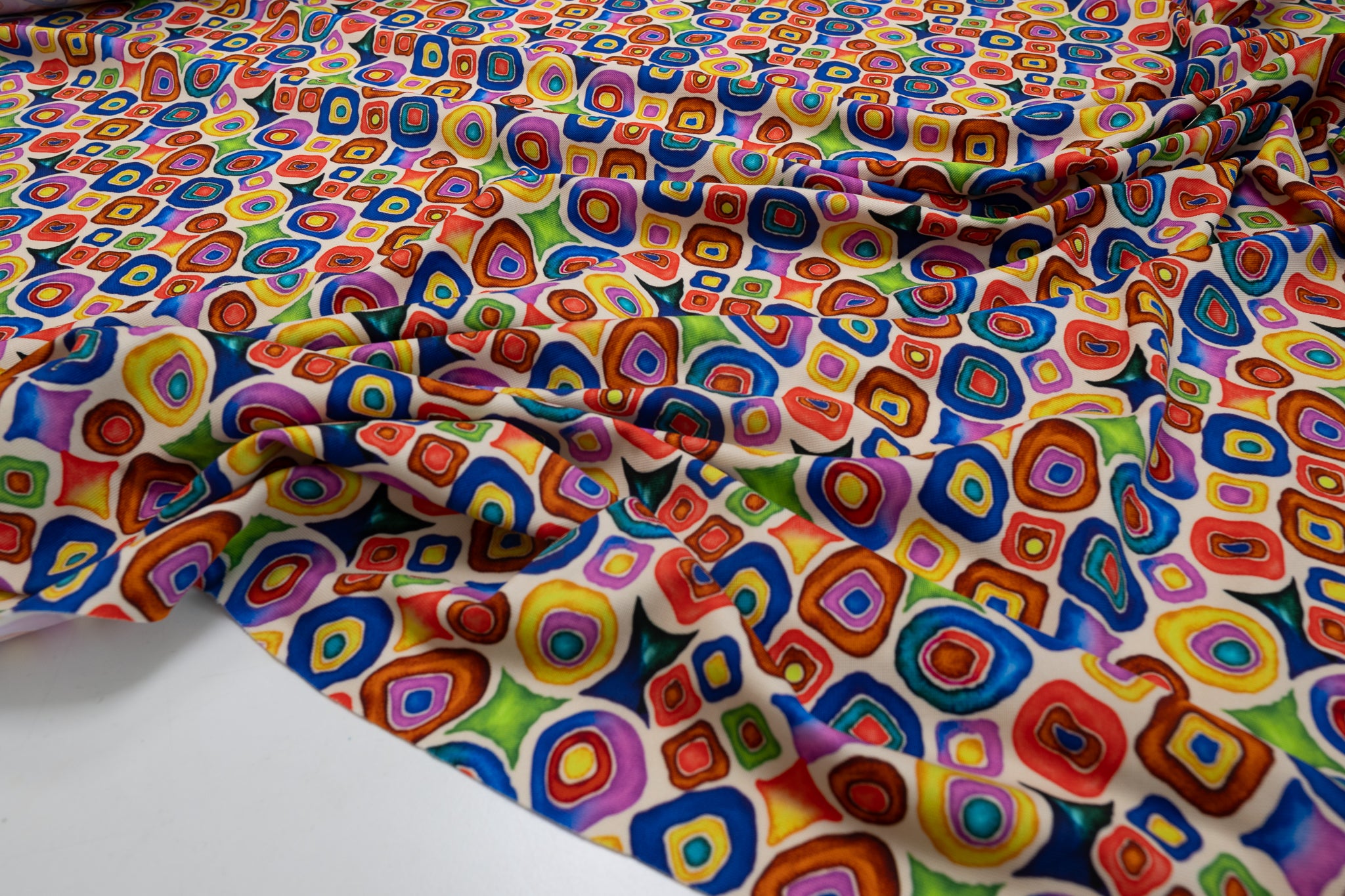 Geometric Equations - Thick Viscose Jersey