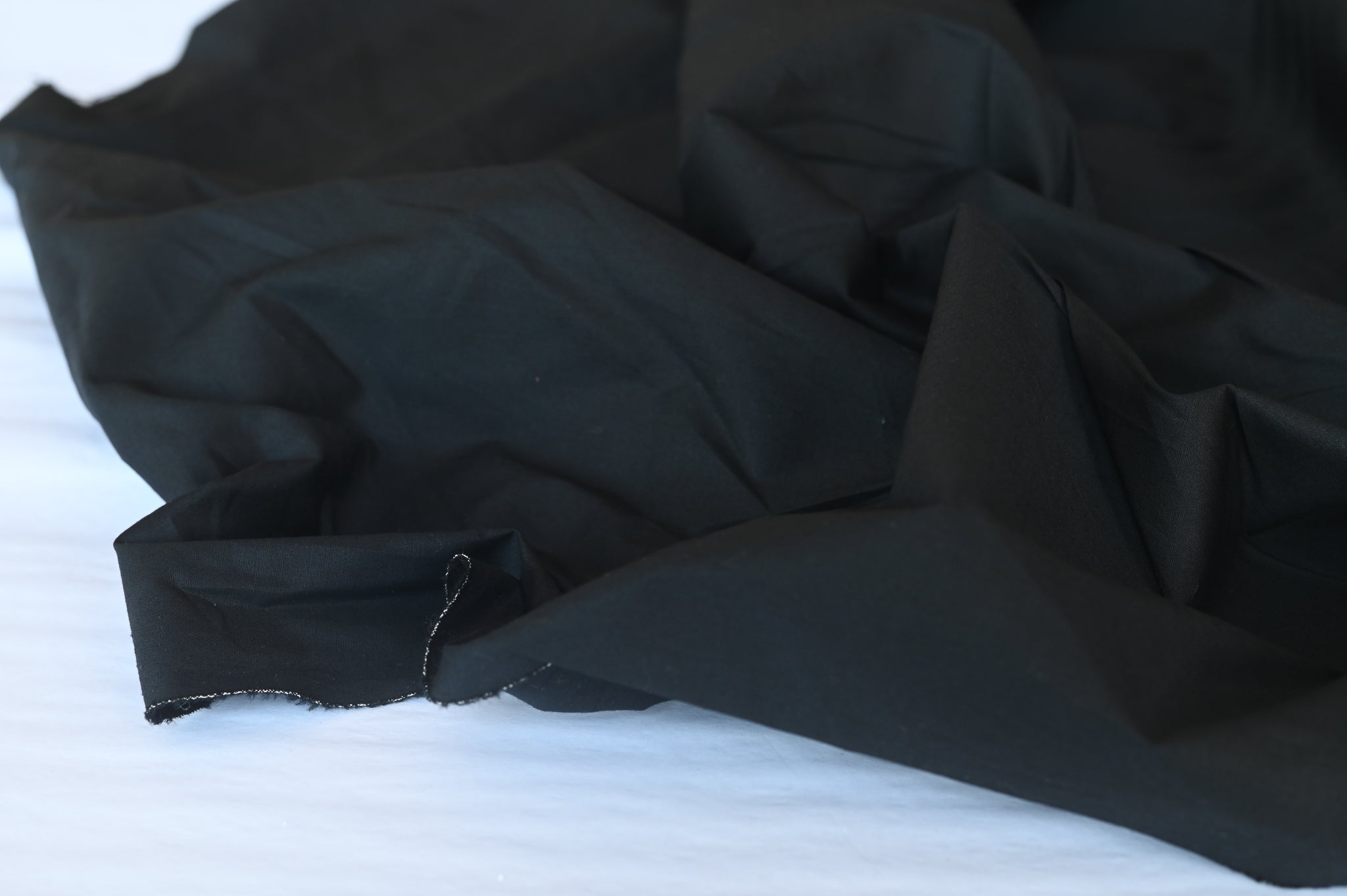 Gather Here For Stories (Black) - Cotton Poplin