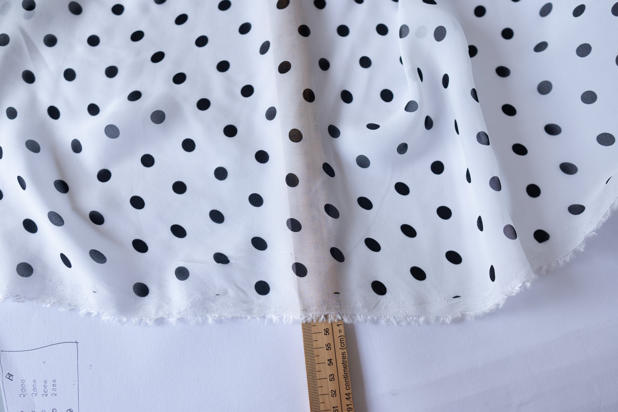 Life Of The Dot - Viscose Chiffon