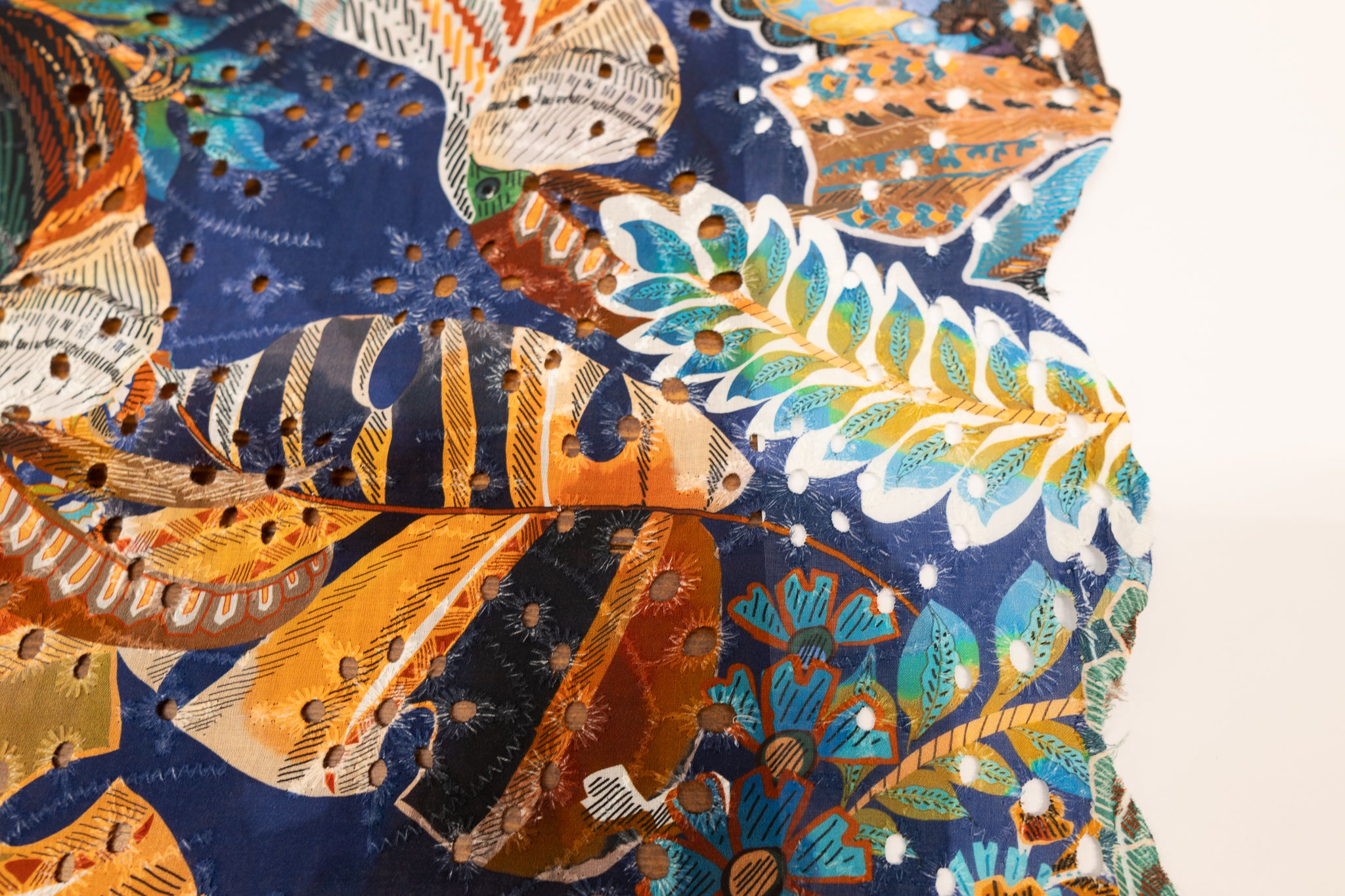 Colourful Leaves and Other Finery - Cotton