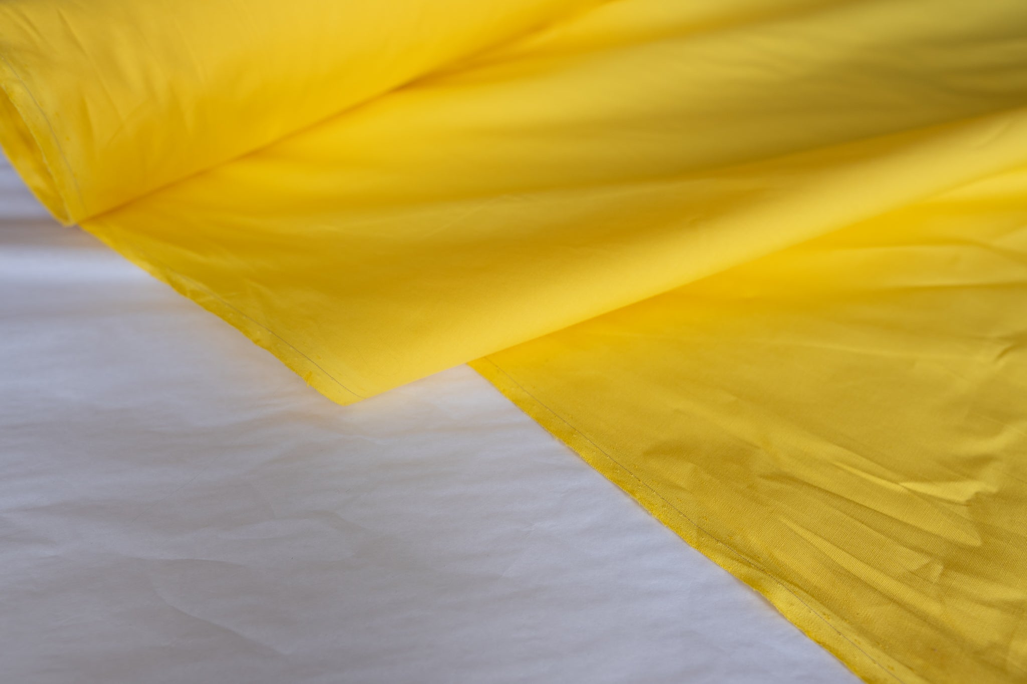 Gather Here For Stories (Yellow) - Cotton Poplin