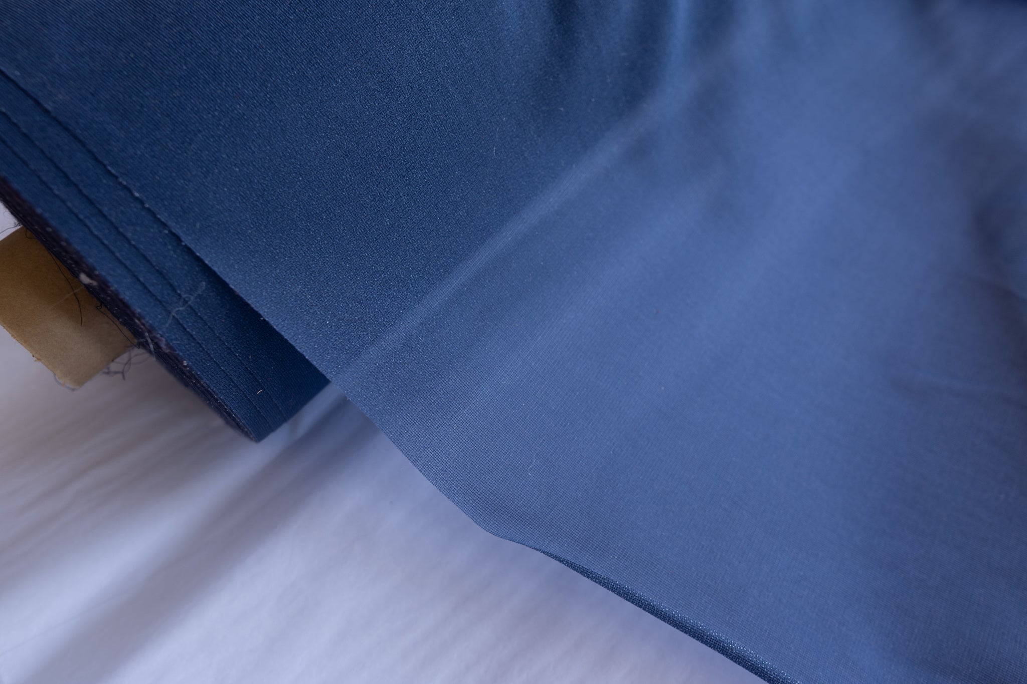 I Will Stick With You For Eternity - (Navy Peony) Fusible Interfacing
