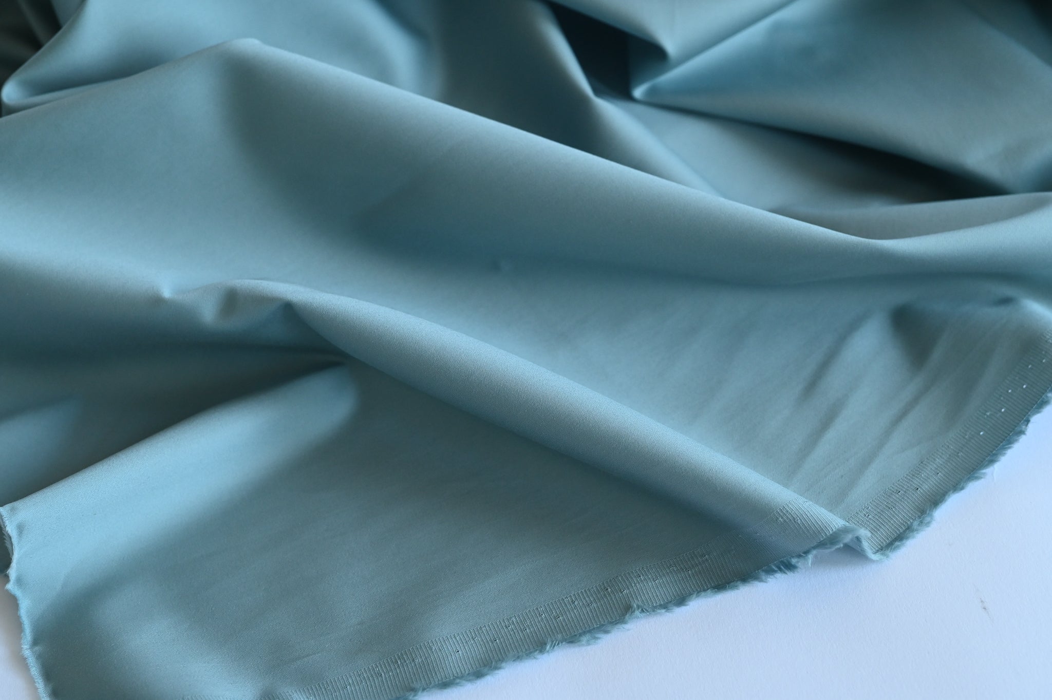 Plainly With A Shine (Canal Blue) - Cotton