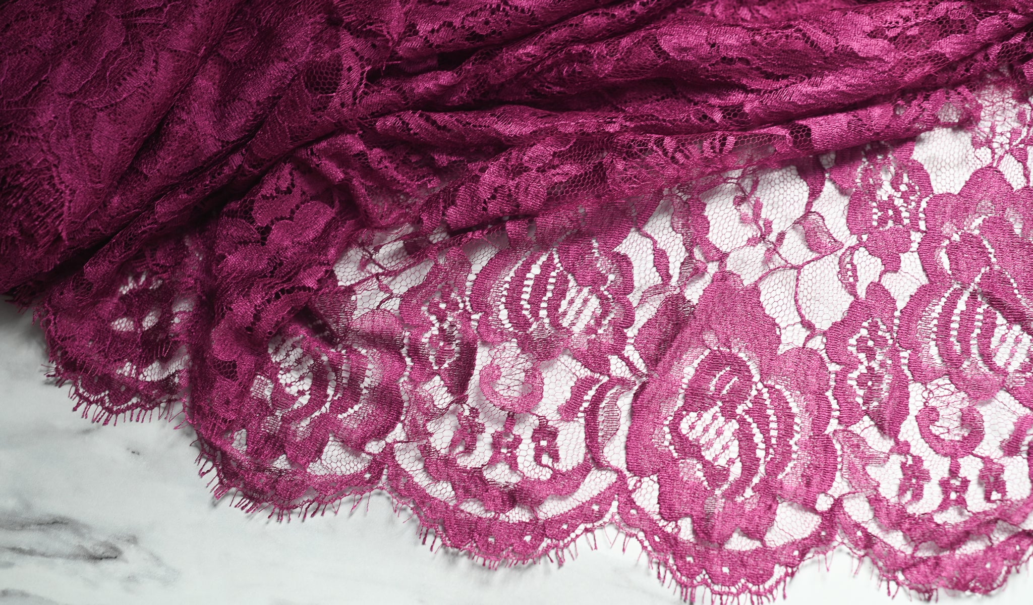 French Delicate Beauty (PURPLE) - Viscose Polyamide