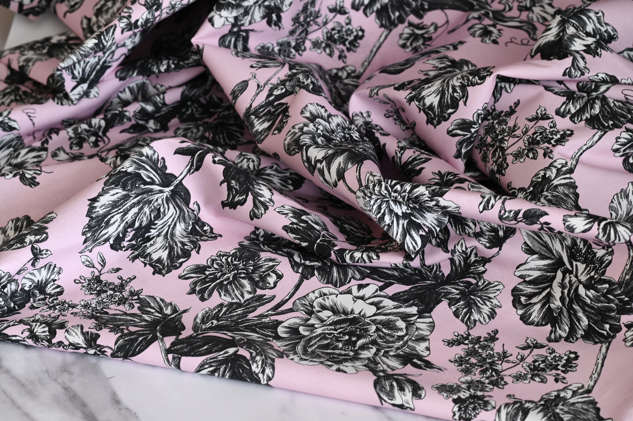 The Queens of Spring (Pink) - Cotton Poplin