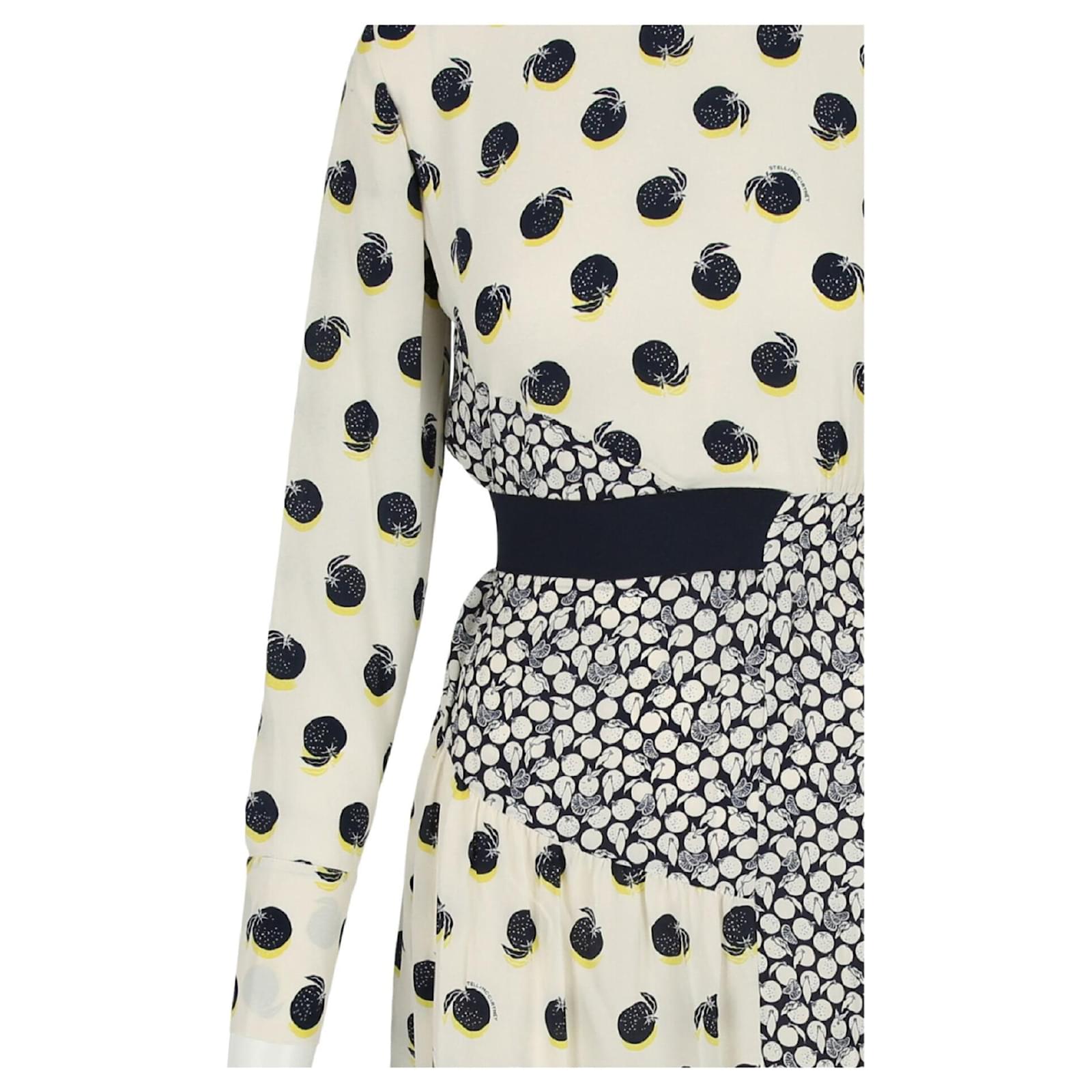 REMNANT - Hey Satsuma (White) - Silk (85cm at £30)