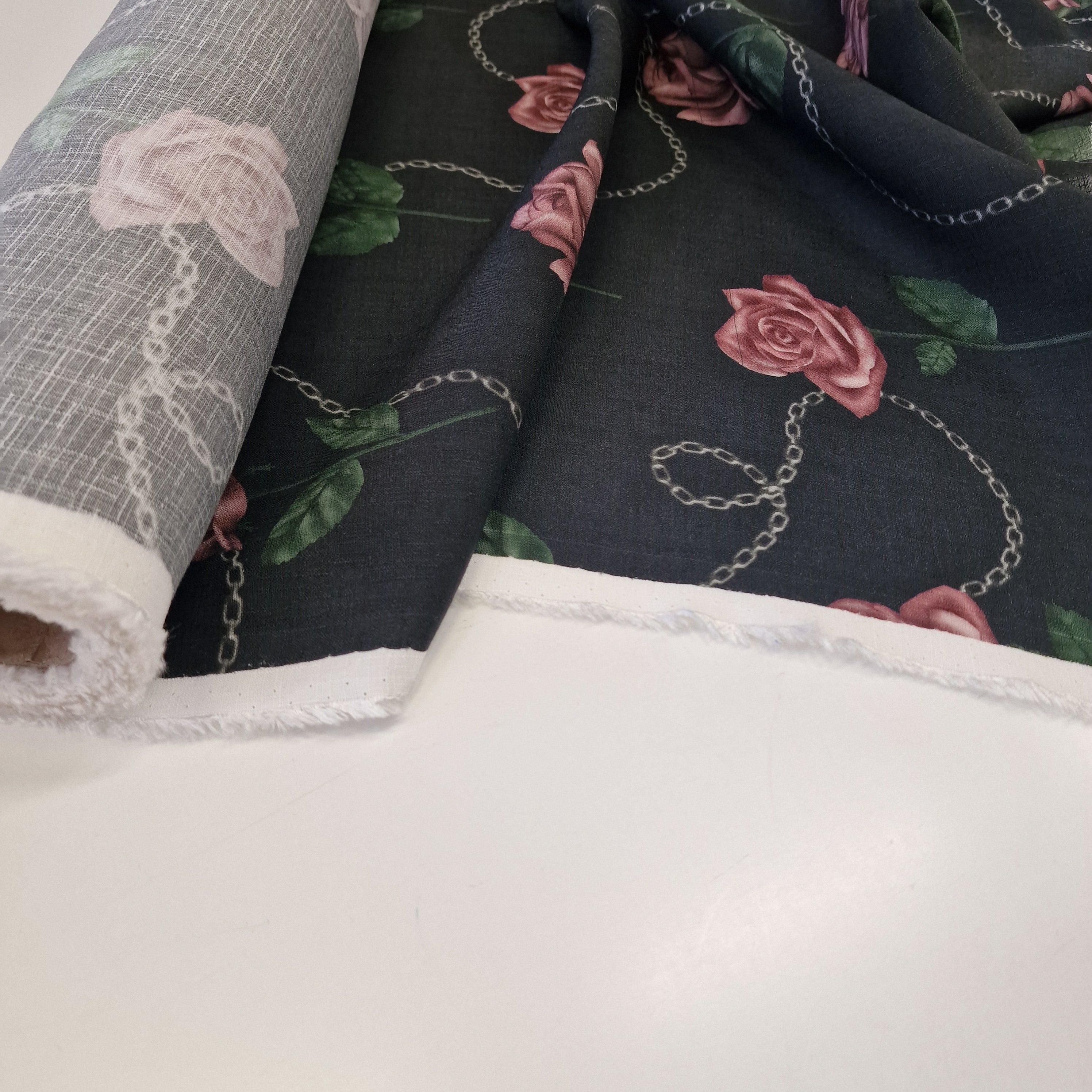 March of The Roses (Pink) - Viscose