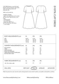 CUFF DRESS PATTERN - Assembly Line Patterns