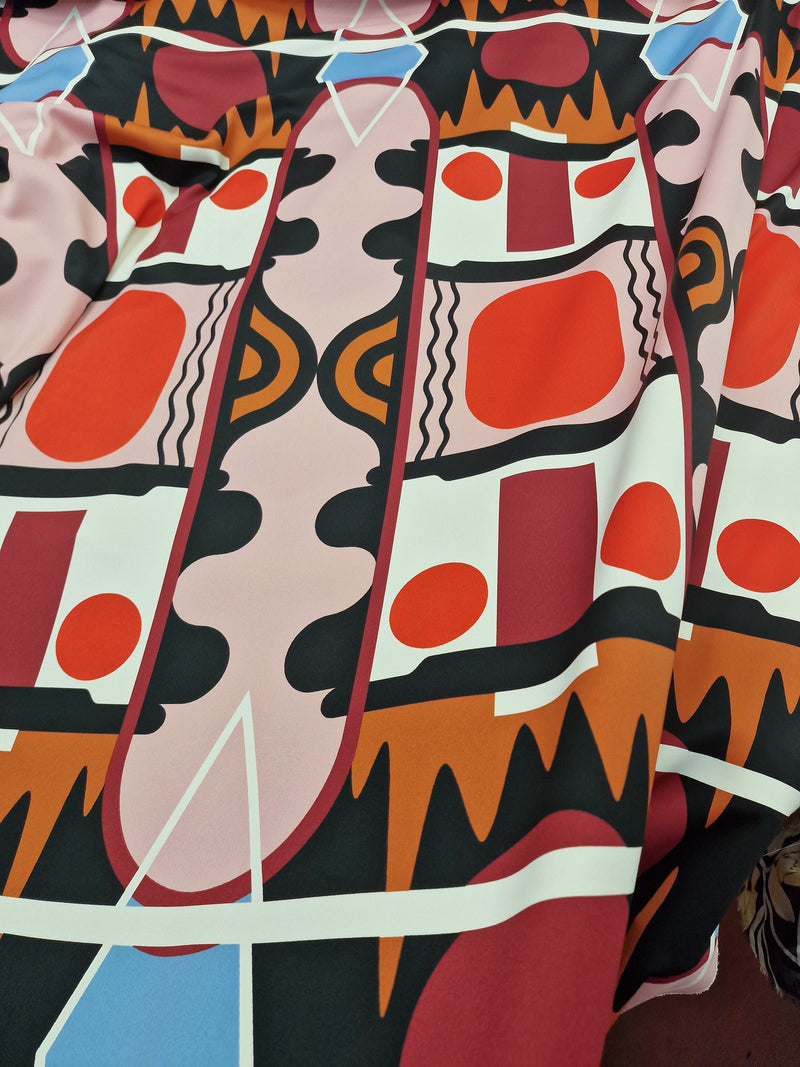REMNANT - Order Of Shapes - Viscose Panel