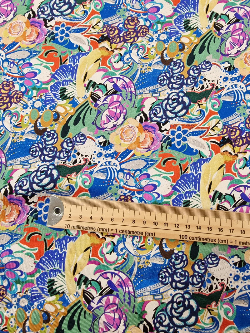 REMNANT - Colours Everywhere - Silk - 1.80mts