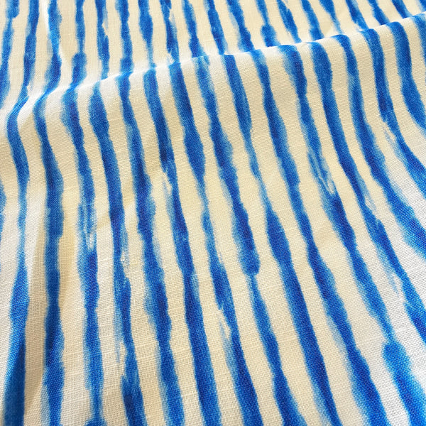 Just A Royal Striped Procession - Linen