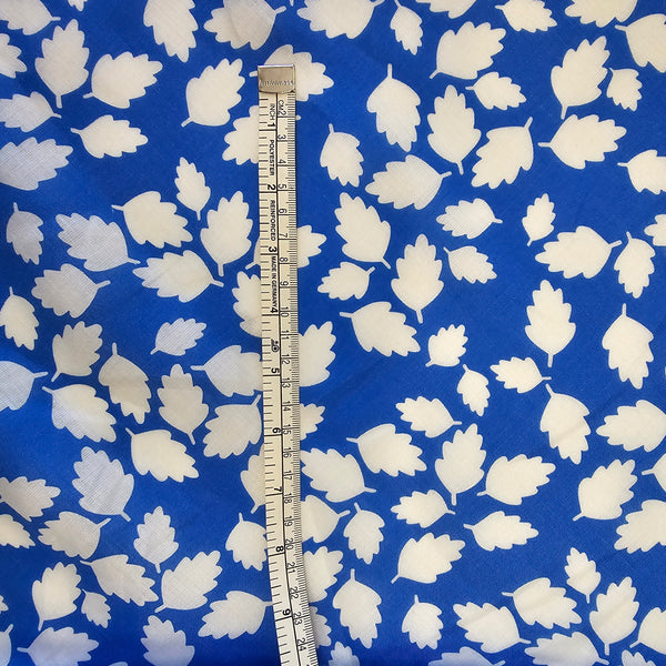 REMNANT - Randomly Placed  (Blue) - Linen - 2.78mts