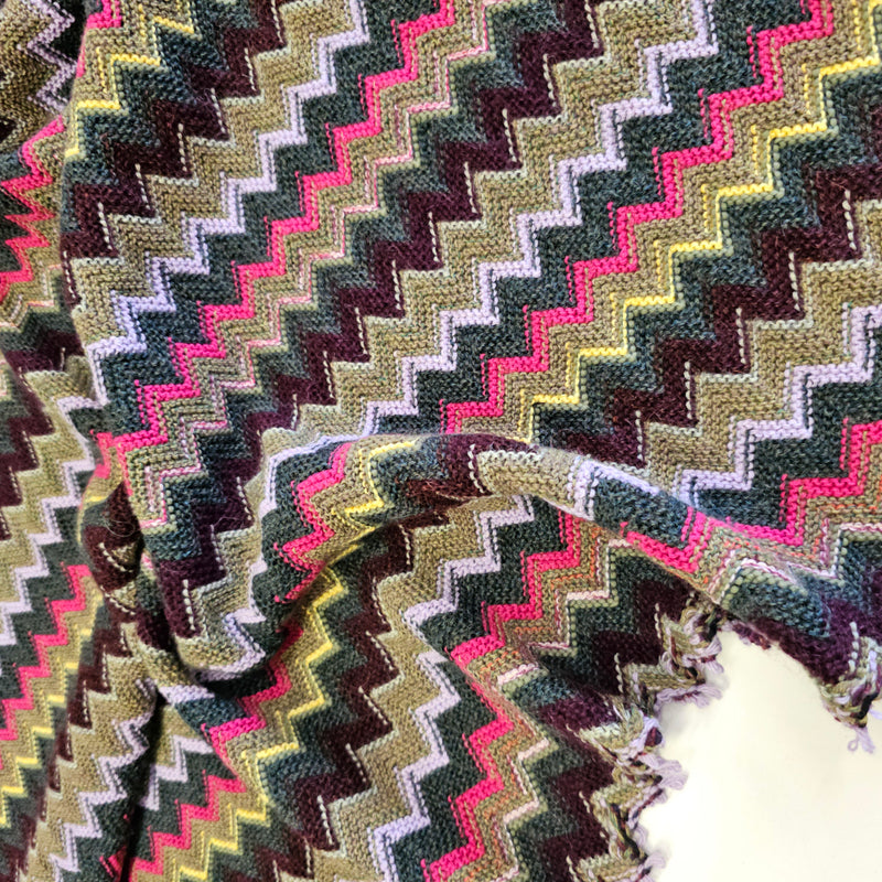 *PRE-ORDER*  Honey, I see pyramids ( Magenta, Green, Yellow and Co ) - SMALL - Wool