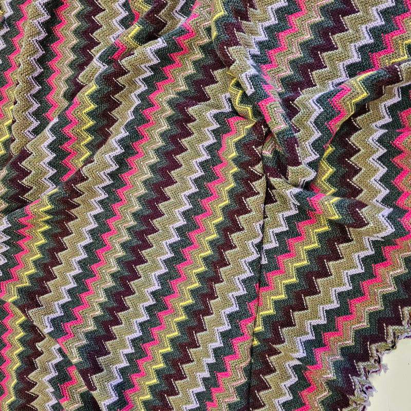 *PRE-ORDER*  Honey, I see pyramids ( Magenta, Green, Yellow and Co ) - SMALL - Wool