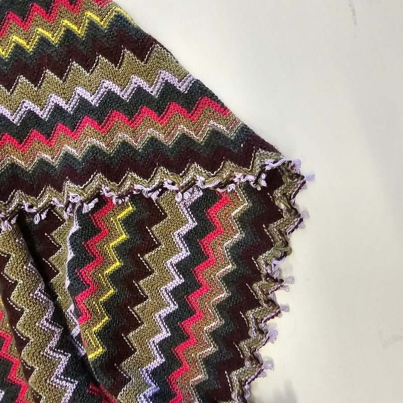*PRE-ORDER*  Honey, I see pyramids ( Magenta, Green, Yellow and Co ) - SMALL - Wool