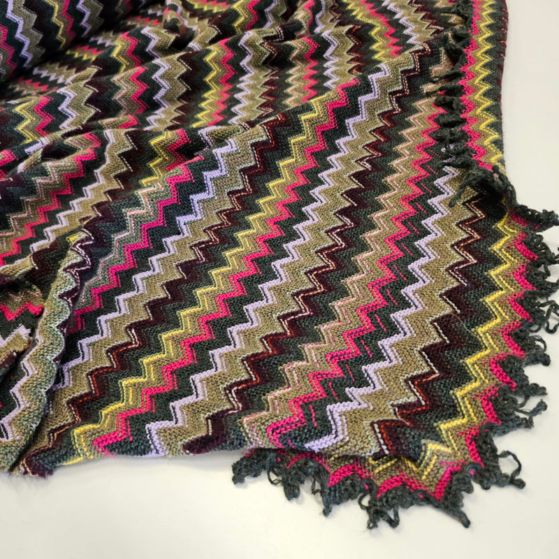 *PRE-ORDER*  Honey, I see pyramids ( Magenta, Green, Yellow and Co ) - SMALL - Wool