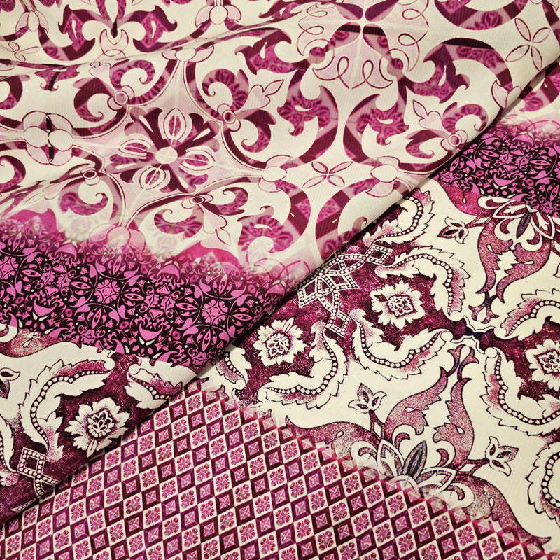 REMNANT -The Tiles Have It- Silk Panel ( 120cm long)
