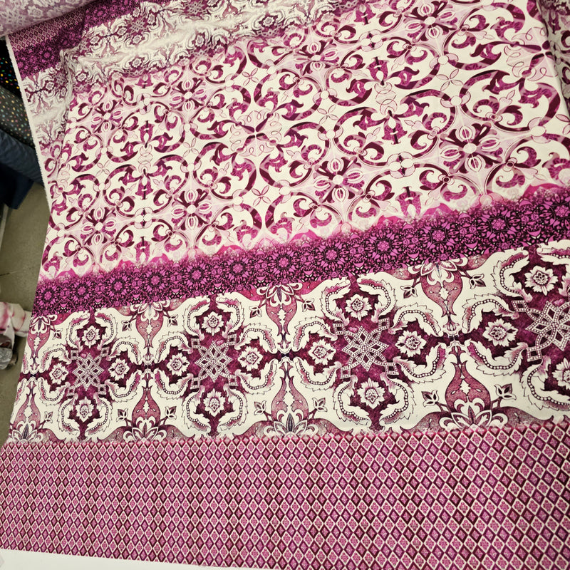 REMNANT -The Tiles Have It- Silk ( 190cm long)