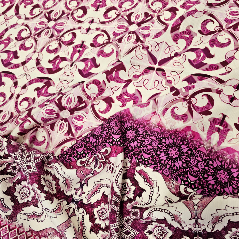 REMNANT -The Tiles Have It- Silk ( 190cm long)
