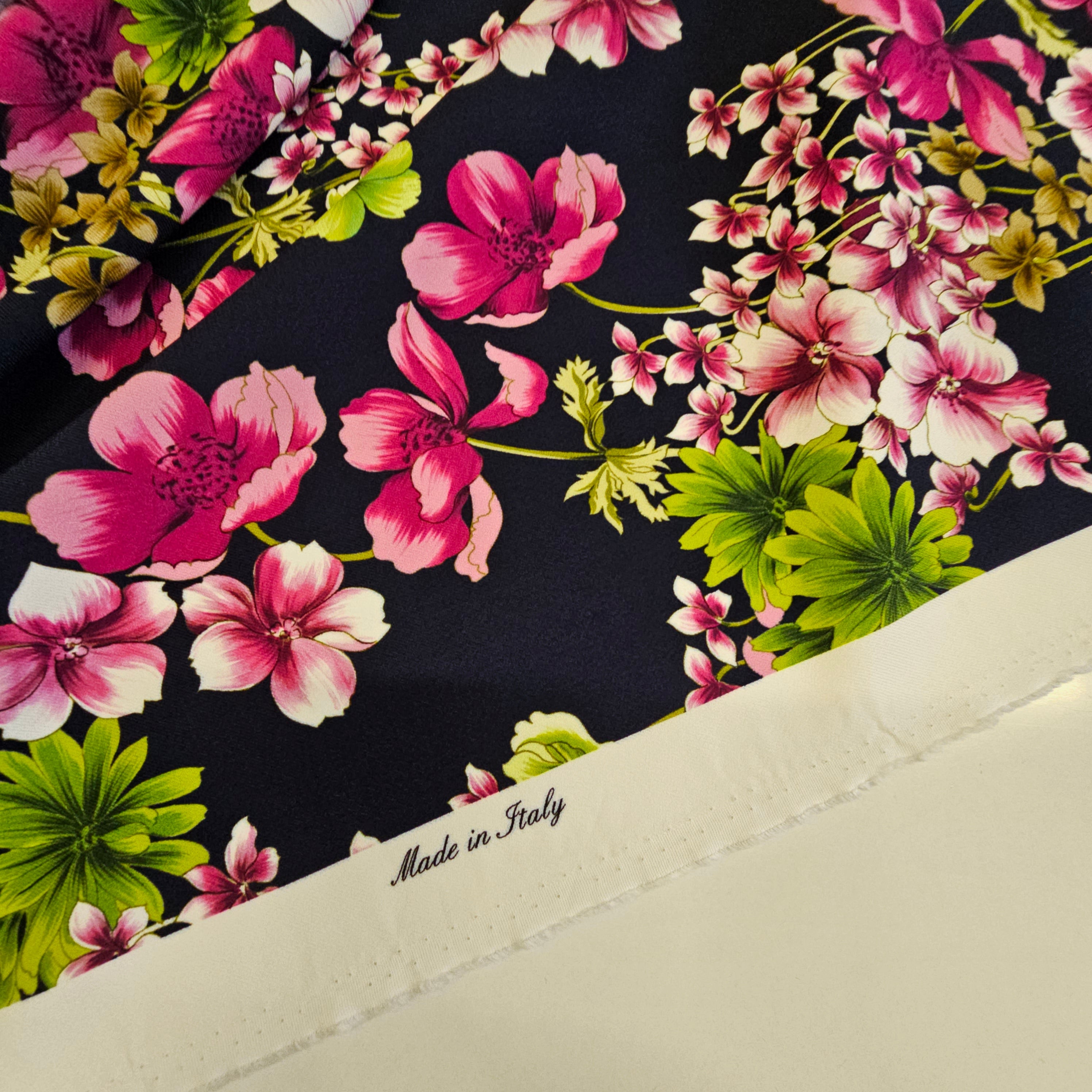 Quick Its The Florals Again - Viscose