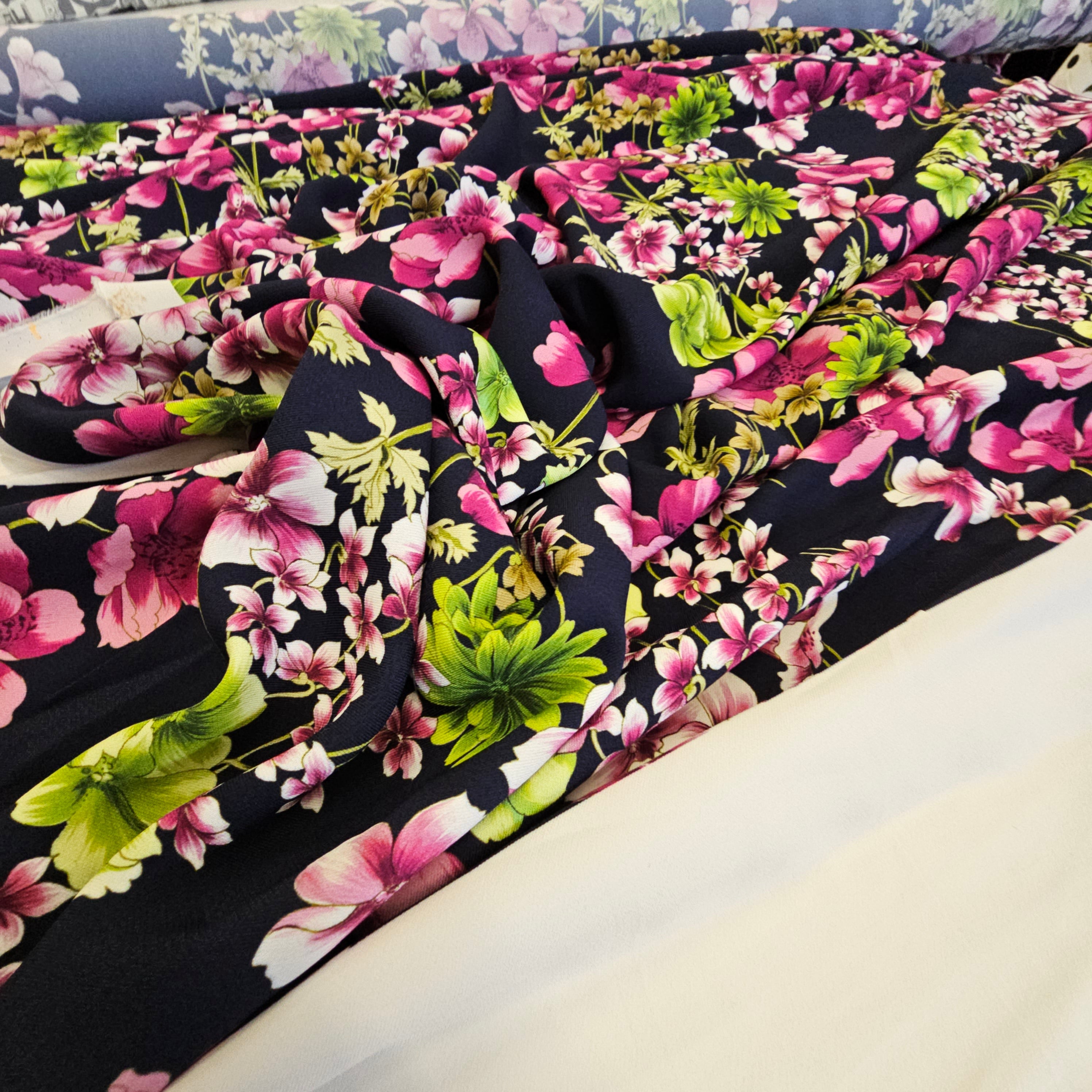 Quick Its The Florals Again - Viscose