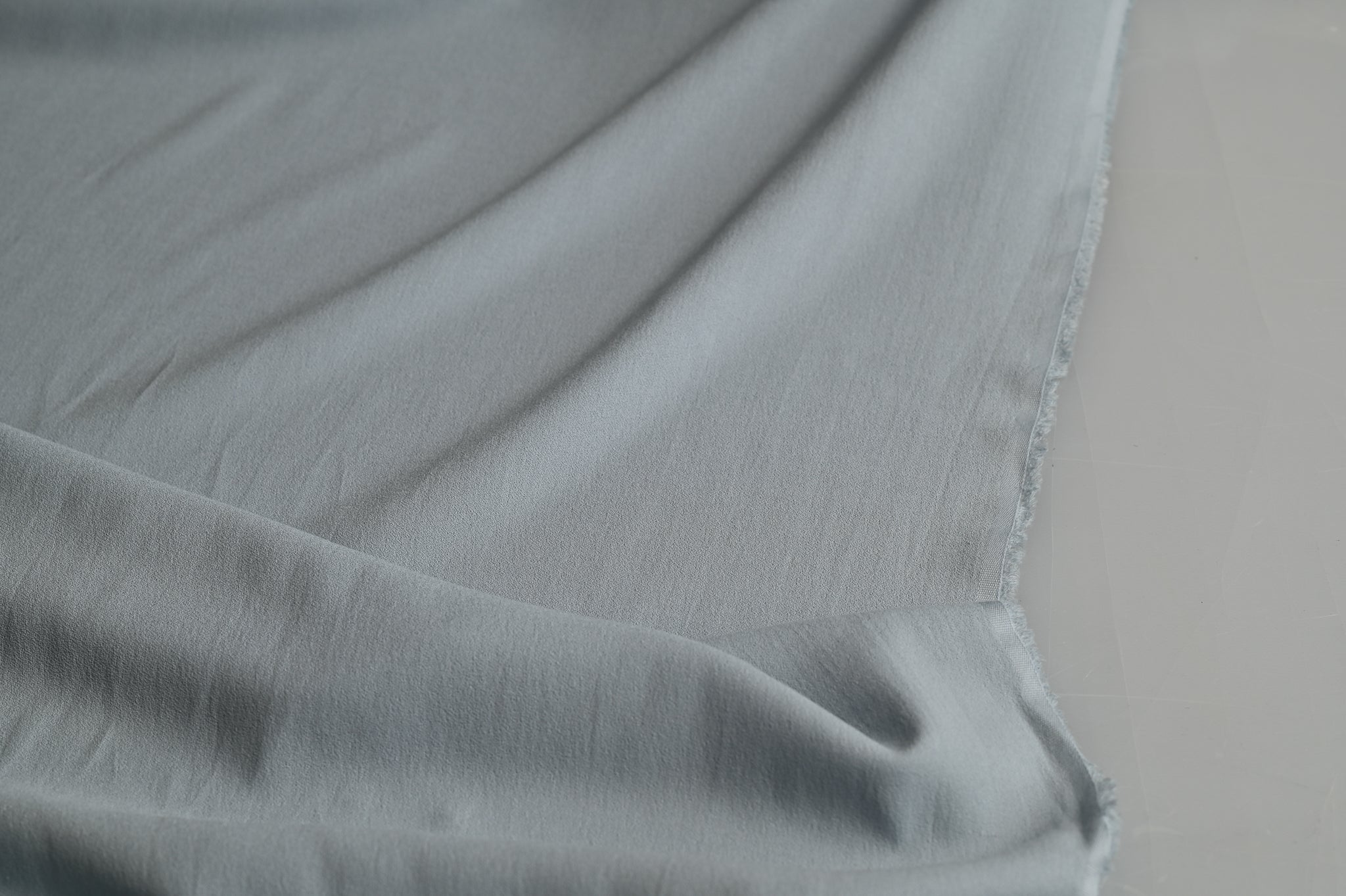 Gentle Waves - Cotton Viscose Crepe de chine