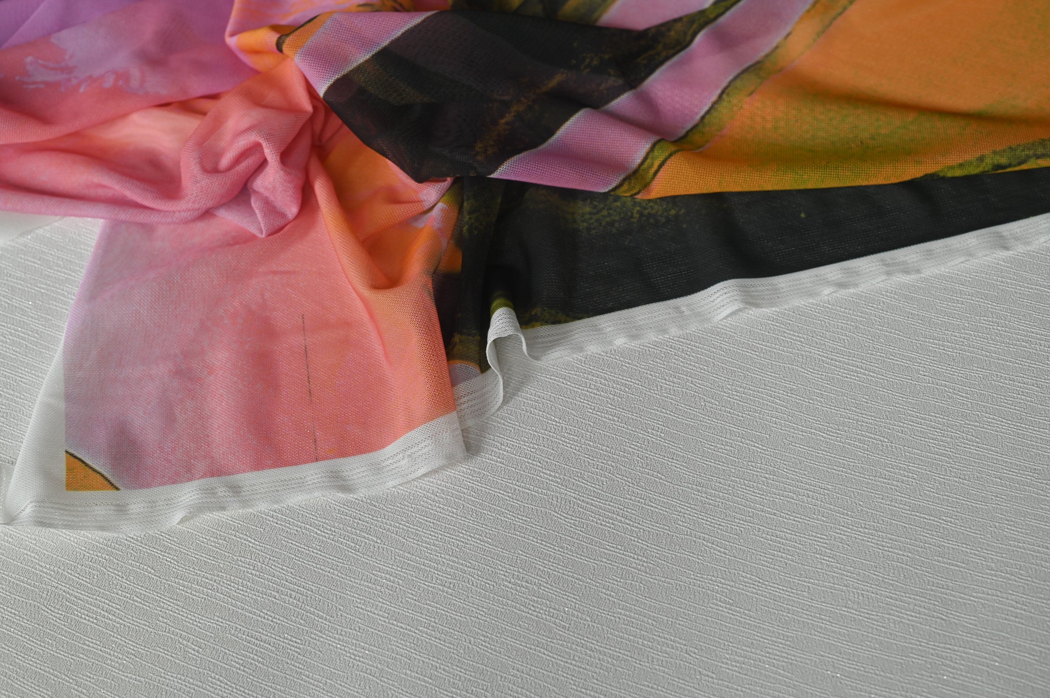 The Beauty Of Pink - Polyester Stretch Mesh