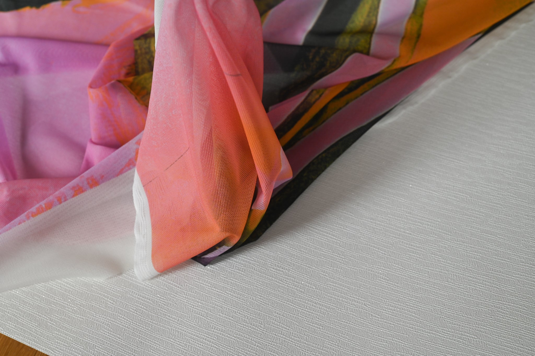 The Beauty Of Pink - Polyester Stretch Mesh