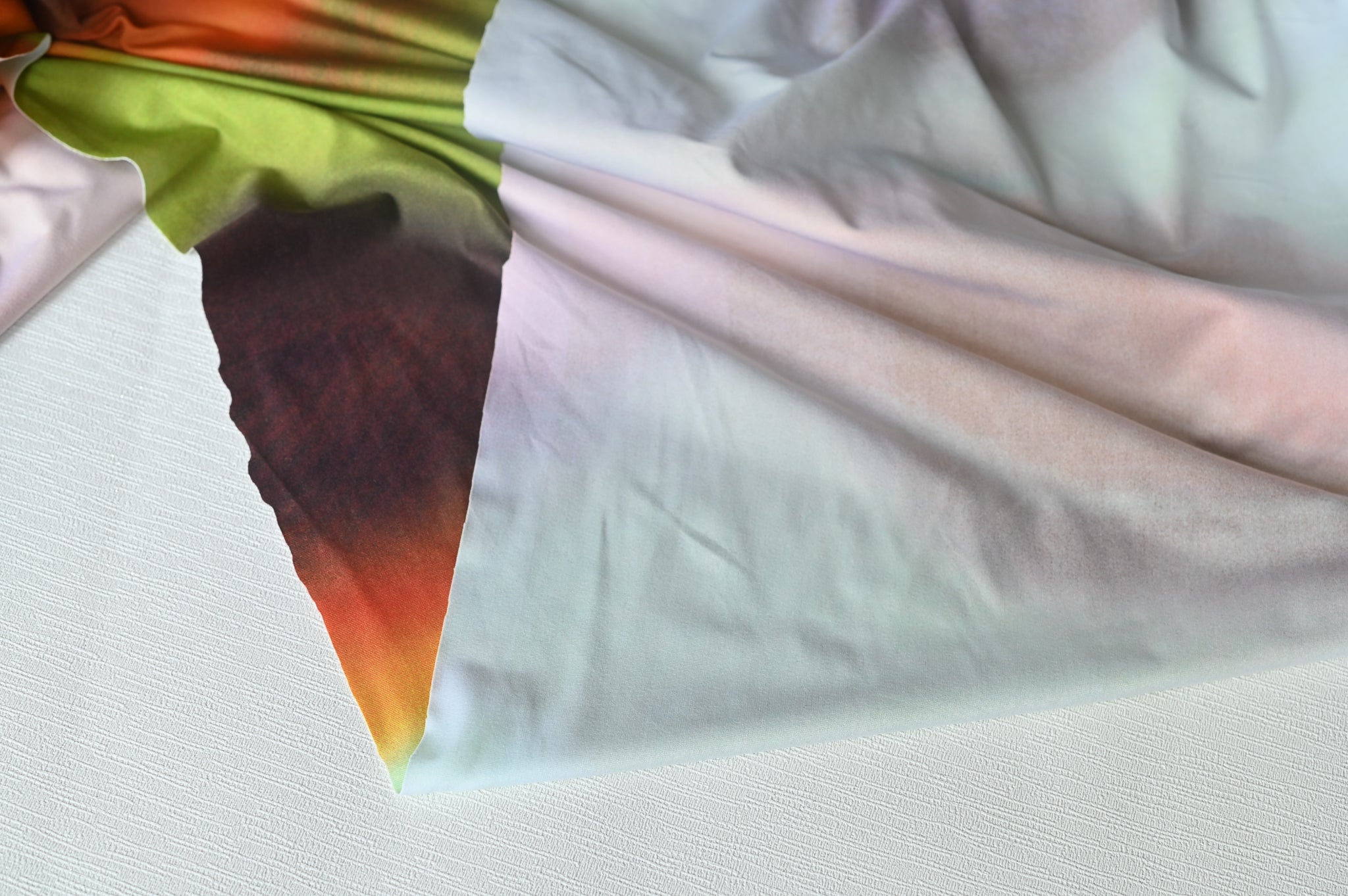 A Hazy Dream (Orange)- Polyamide Jersey