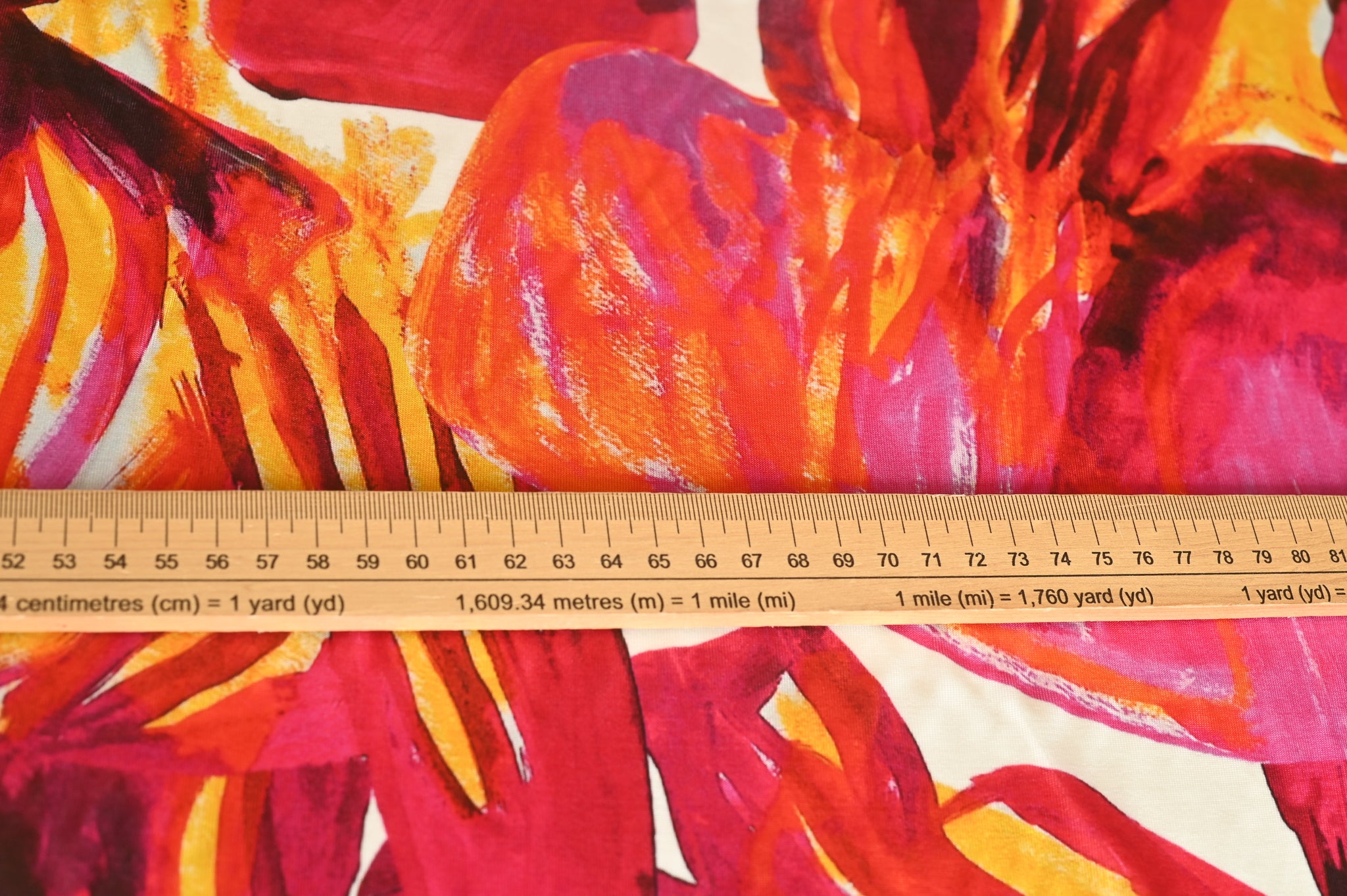 Pinks and Reds Unite - Viscose Jersey