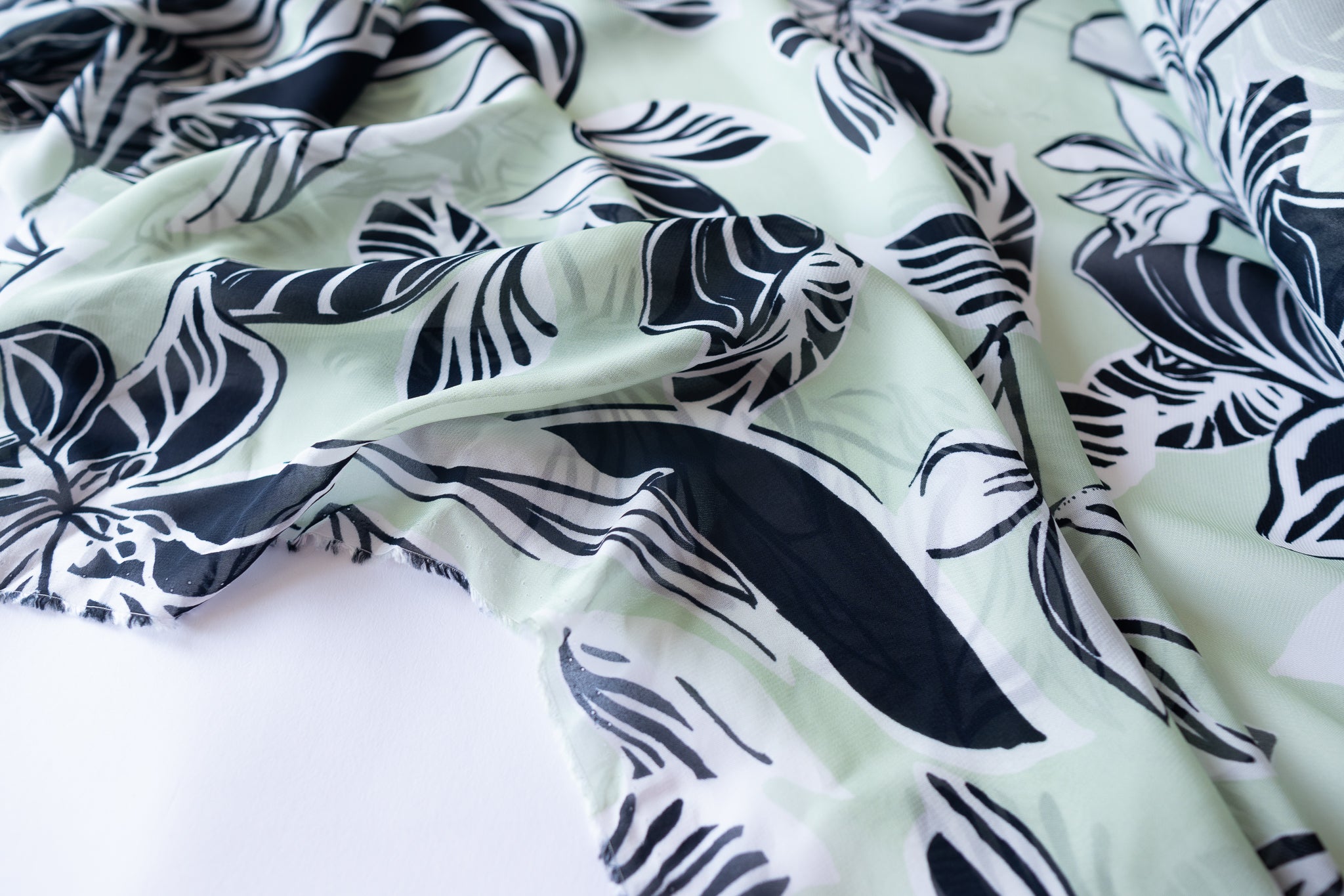 Giant Florals For Life  - Viscose Chiffon