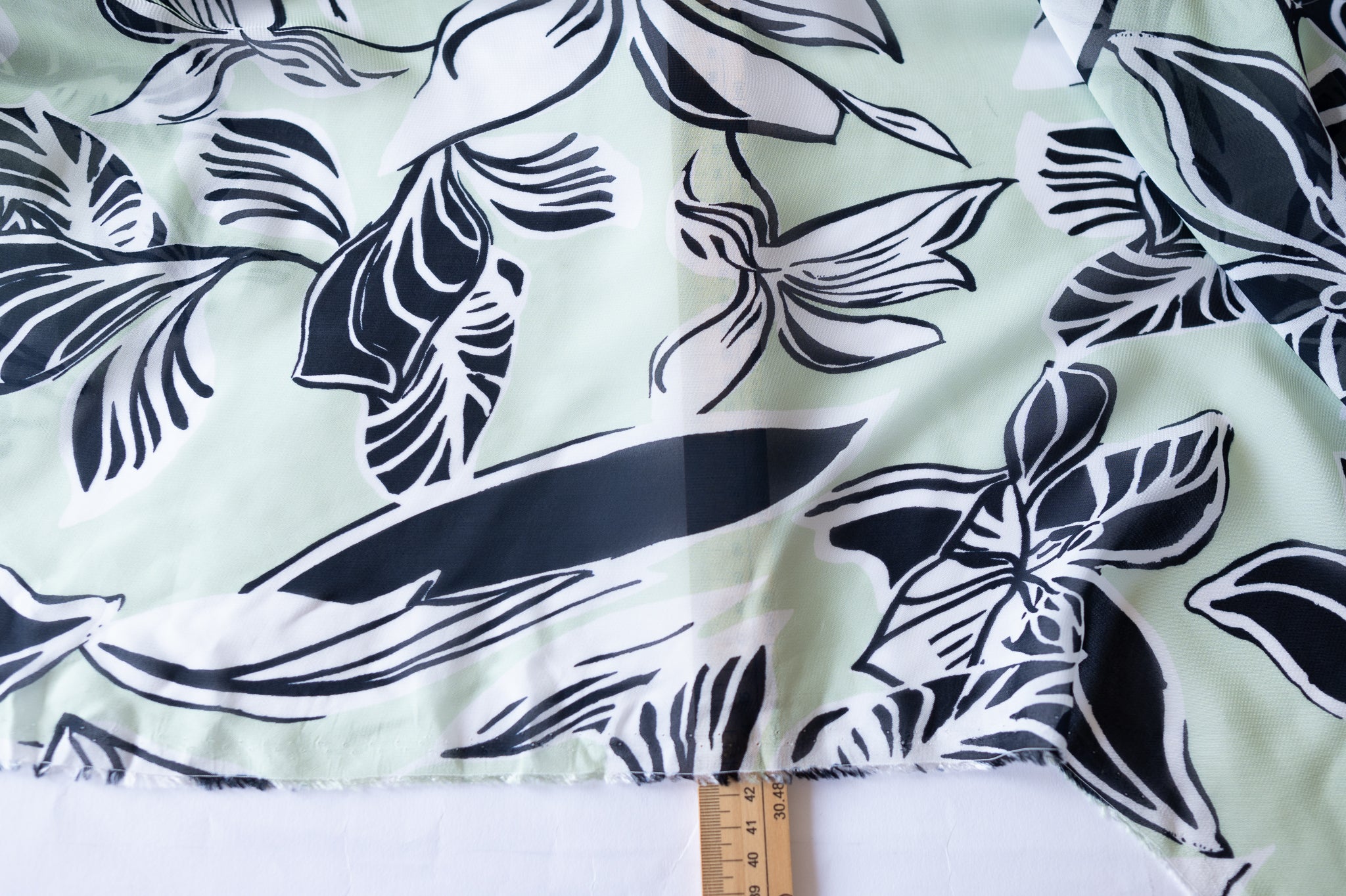 Giant Florals For Life  - Viscose Chiffon