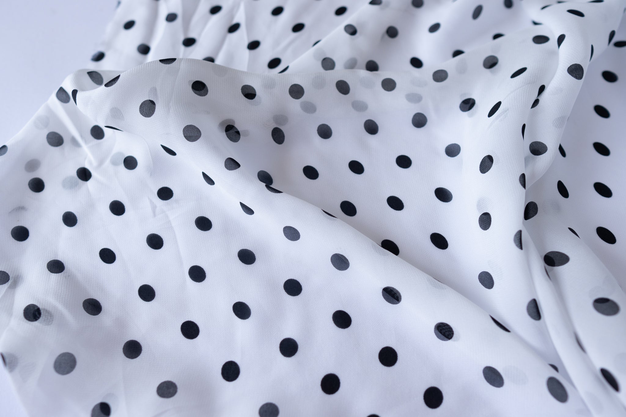 Life Of The Dot  - Viscose Chiffon