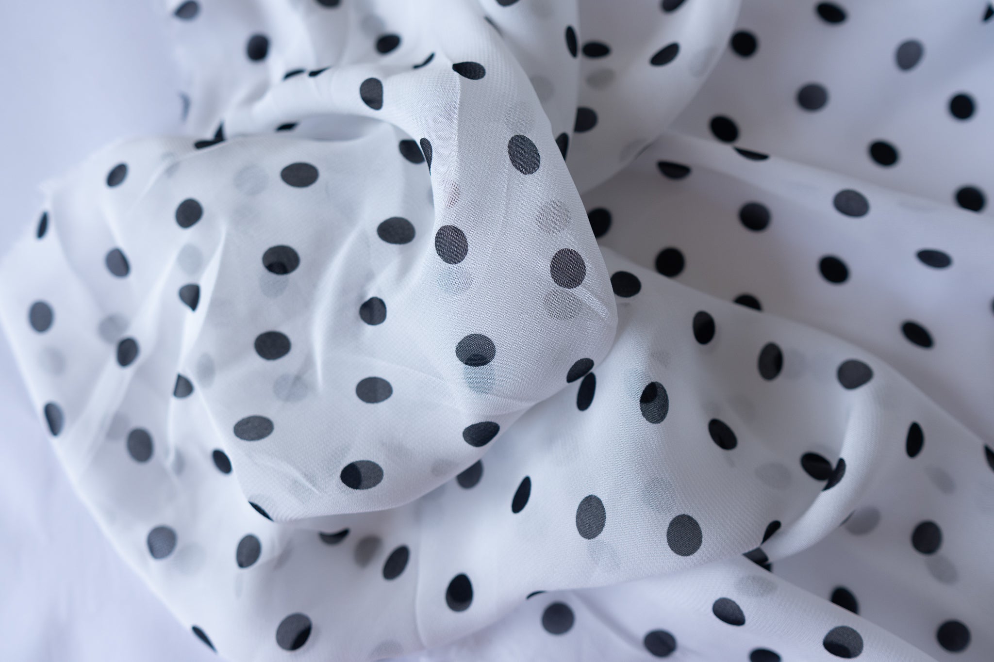 Life Of The Dot  - Viscose Chiffon