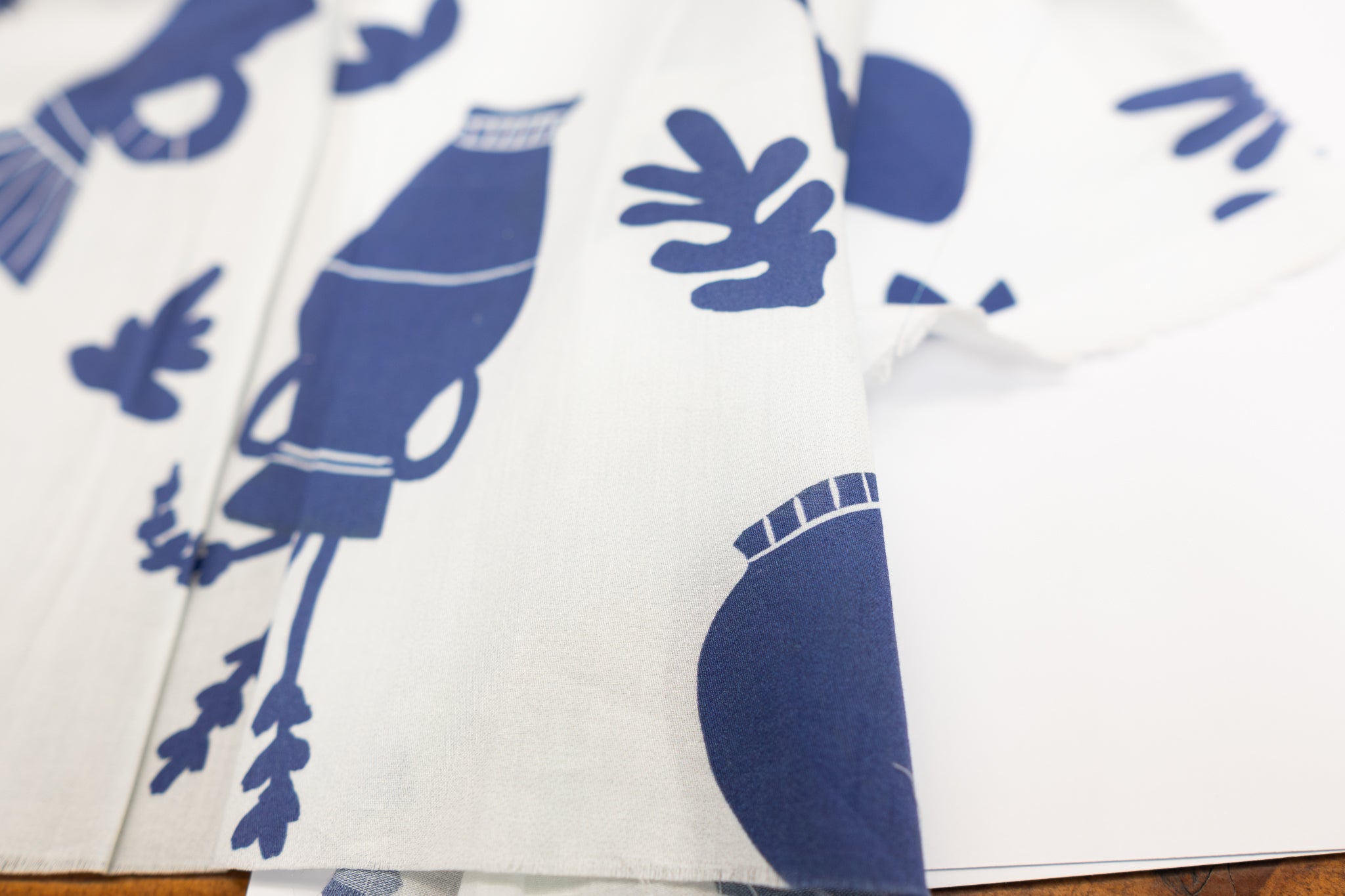Remnant - Blue Art For The Masses -  Cotton (1.50mtss at £24)