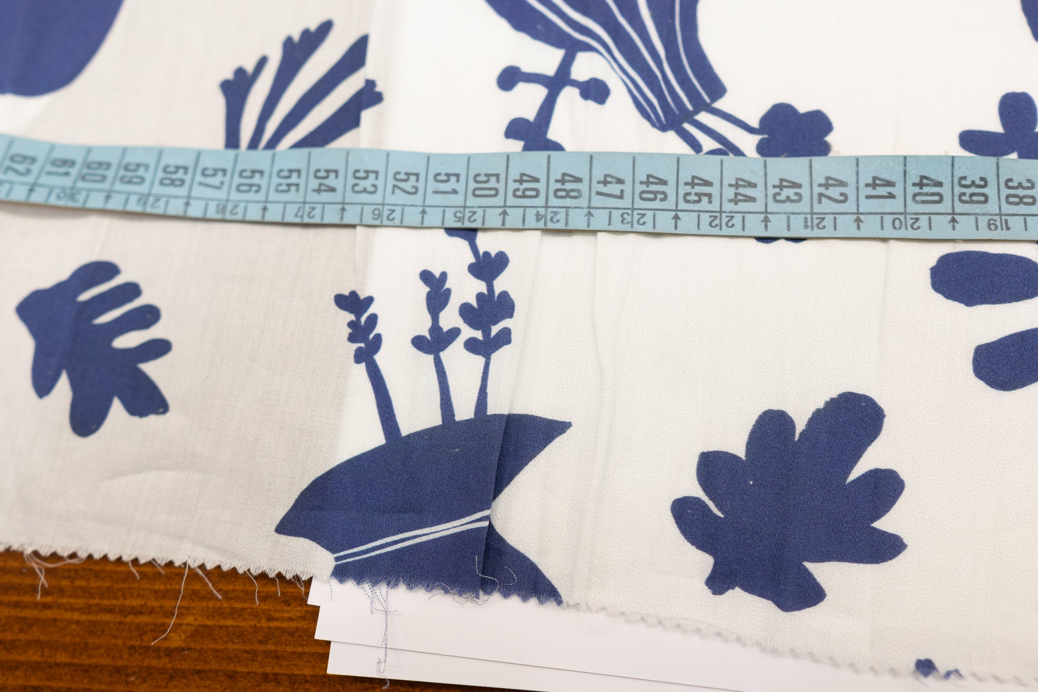 Remnant - Blue Art For The Masses -  Cotton (1.50mtss at £24)