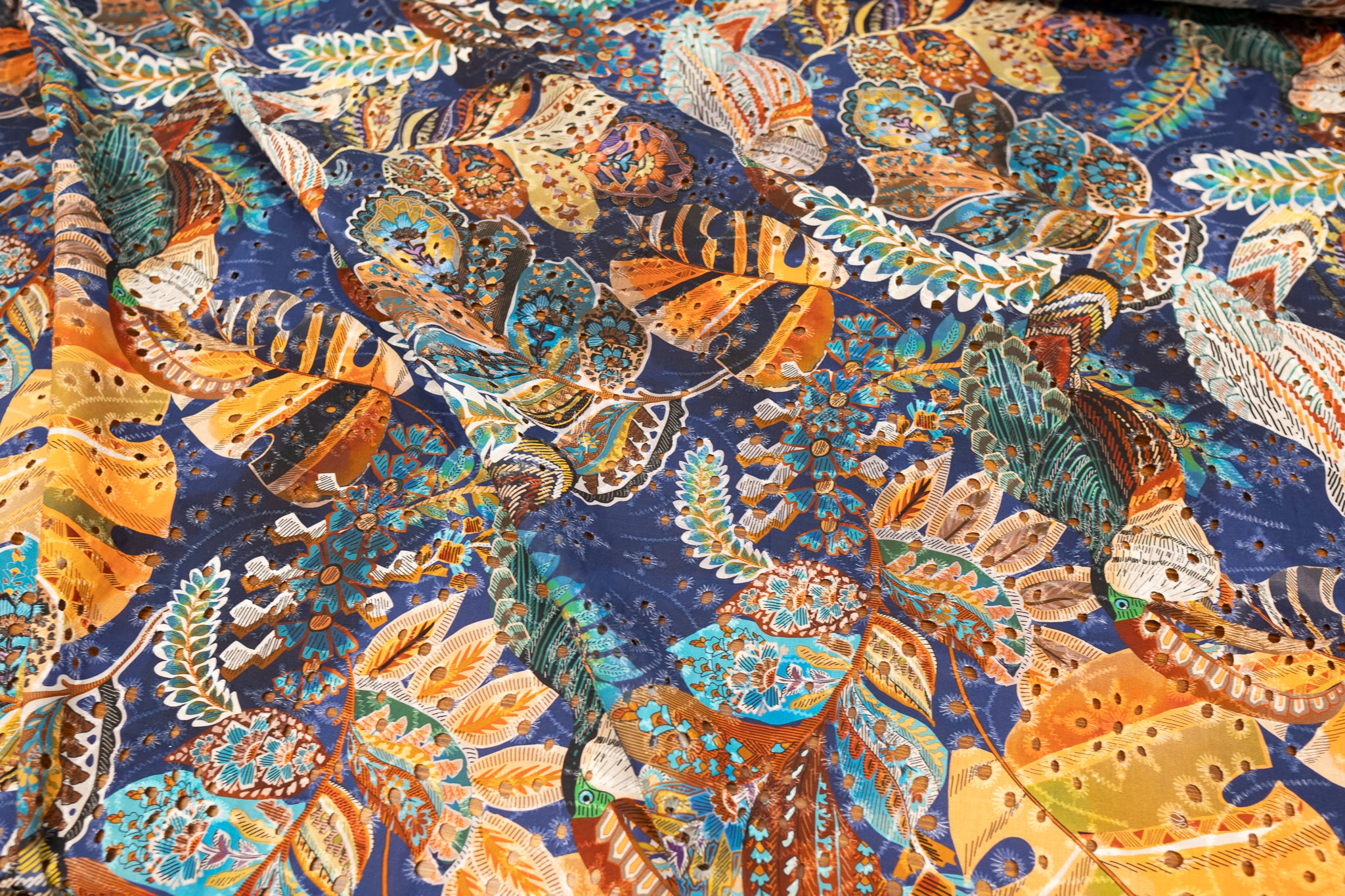 Colourful Leaves and Other Finery  -  Cotton