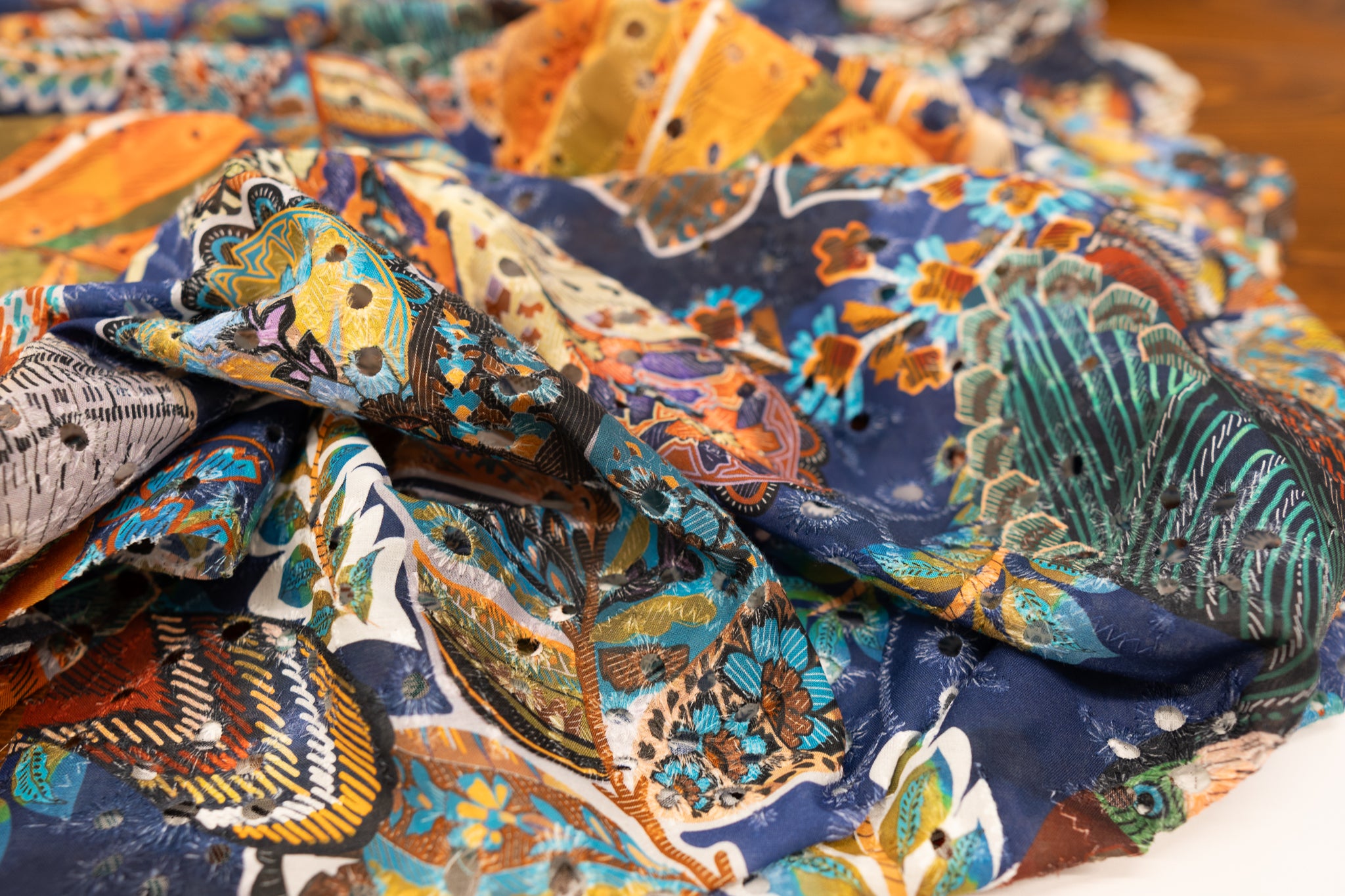 Colourful Leaves and Other Finery  -  Cotton