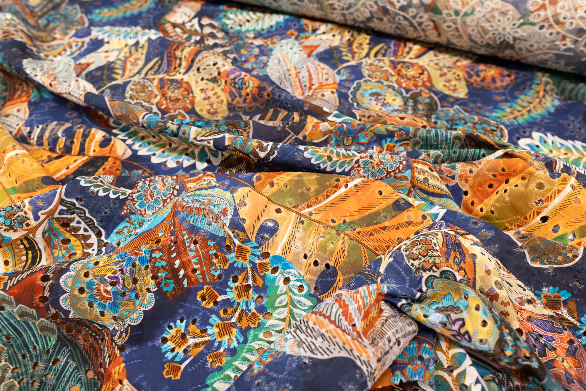 Colourful Leaves and Other Finery  -  Cotton
