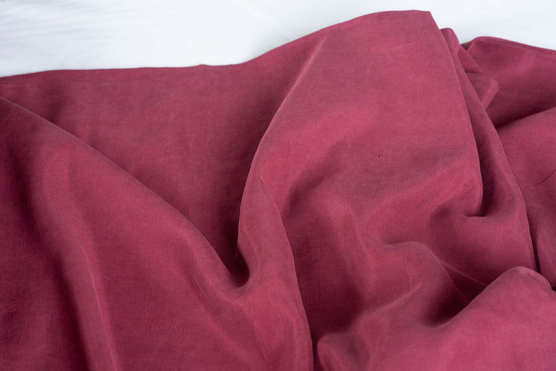 REMNANT - A Cocktail of Fibres ( Rhododendron) - Cupro Tencel Linen - 90cm