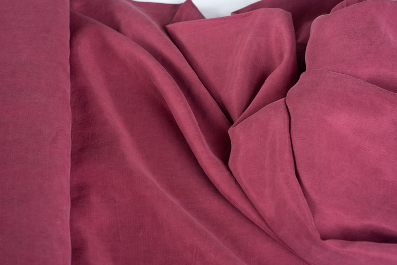 REMNANT - A Cocktail of Fibres ( Rhododendron) - Cupro Tencel Linen - 90cm