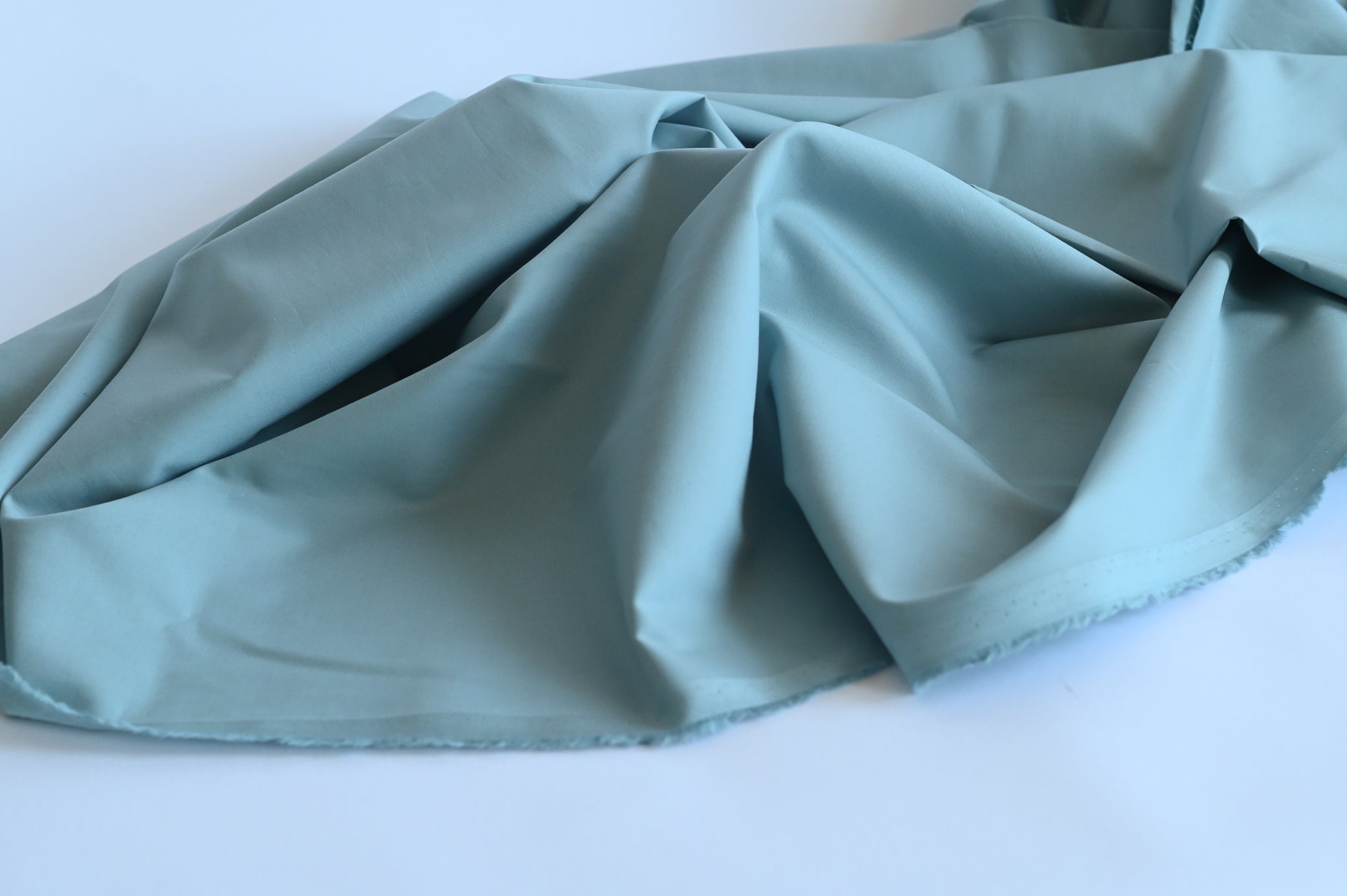 Plainly With A Shine (Canal Blue) - Cotton