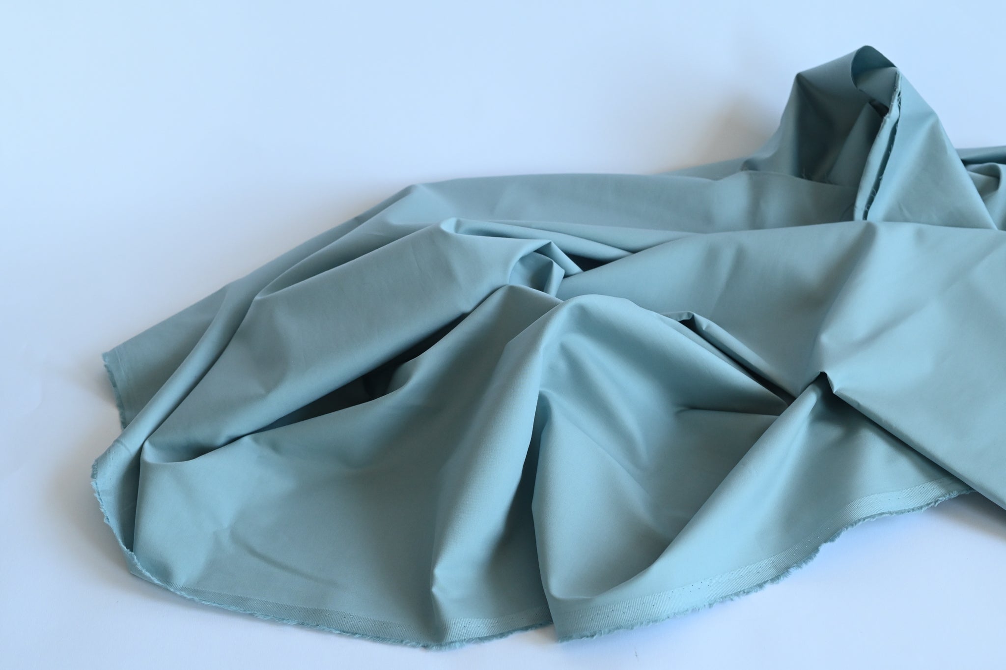 Plainly With A Shine (Canal Blue) - Cotton