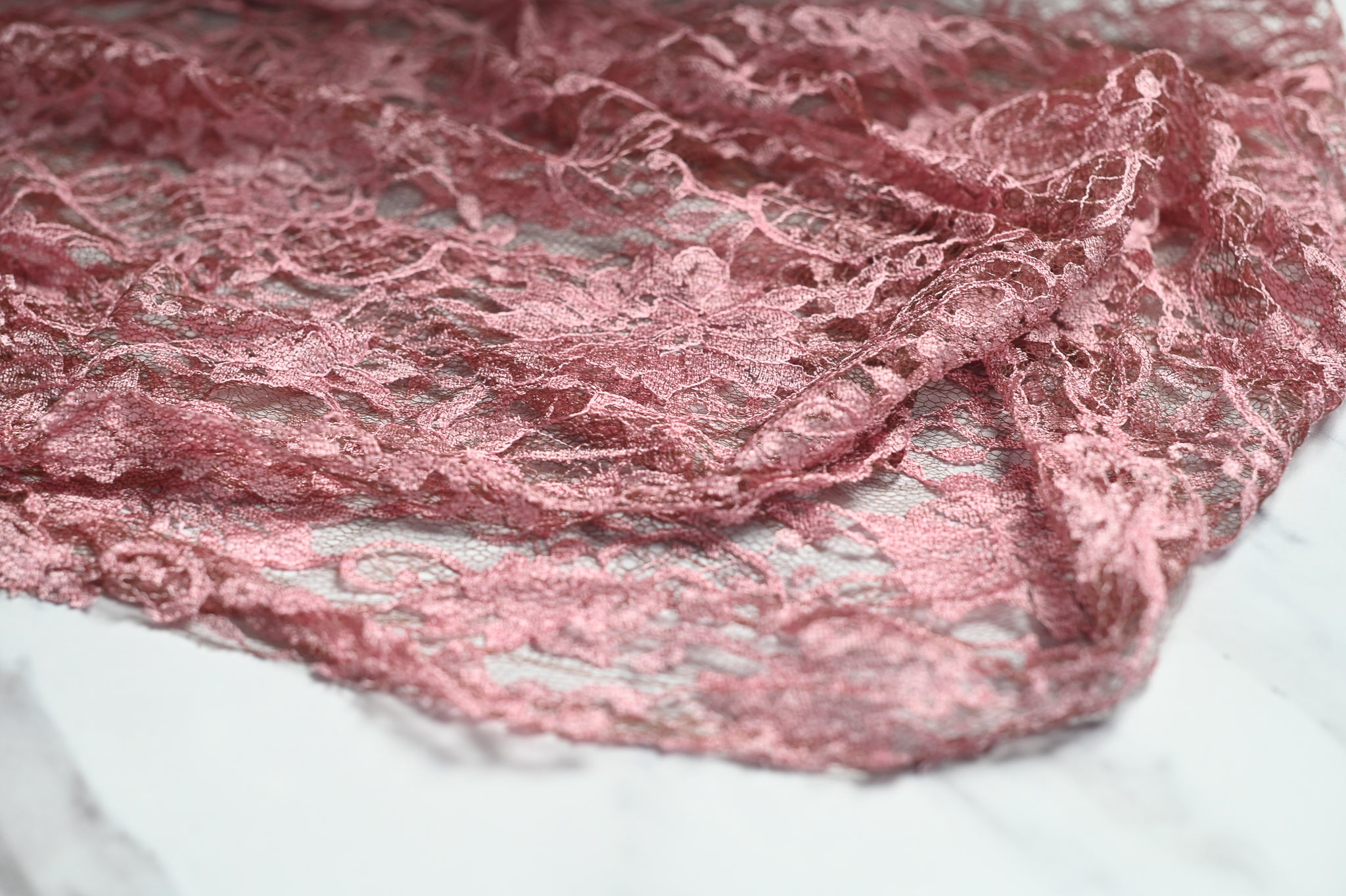 French Delicate Beauty (Dusky Pink) - Viscose Polyamide