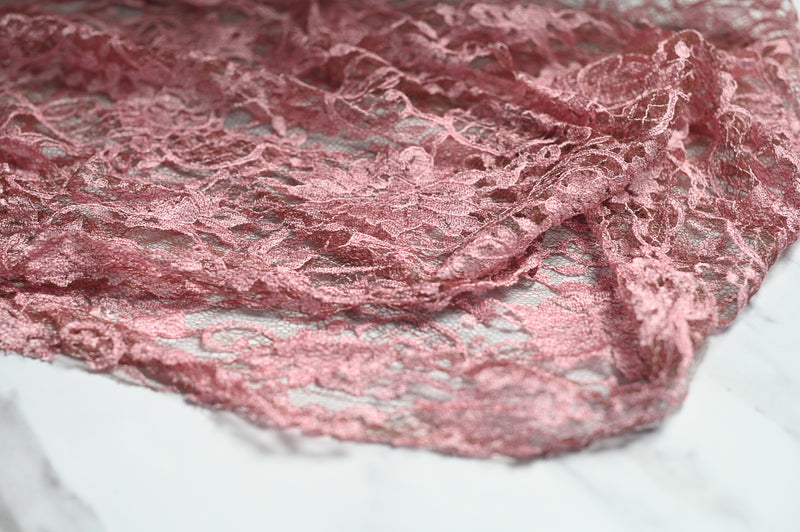 French Delicate Beauty (Dusky Pink) - Viscose Polyamide